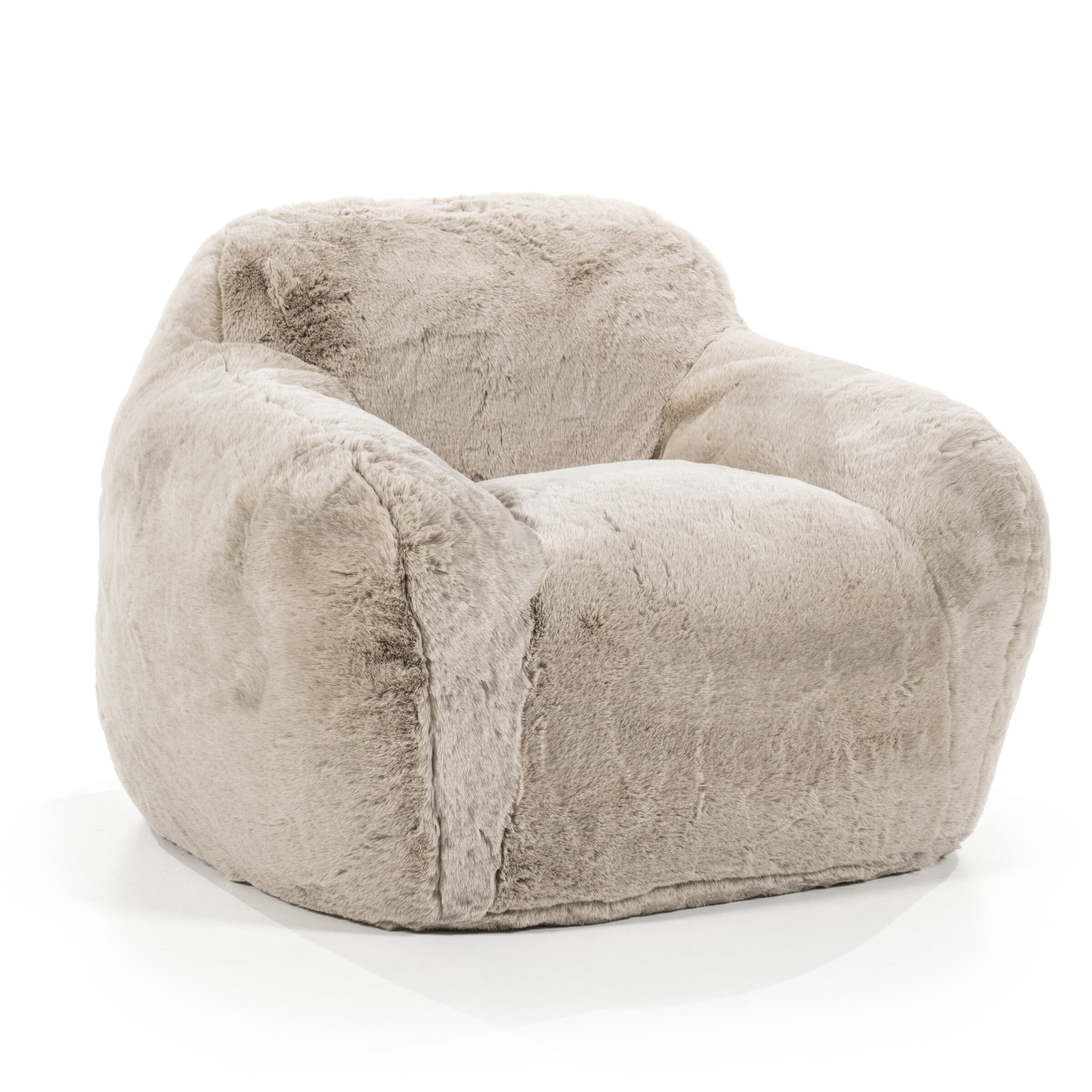 By-Boo Fauteuil Hug Fluffy - Taupe