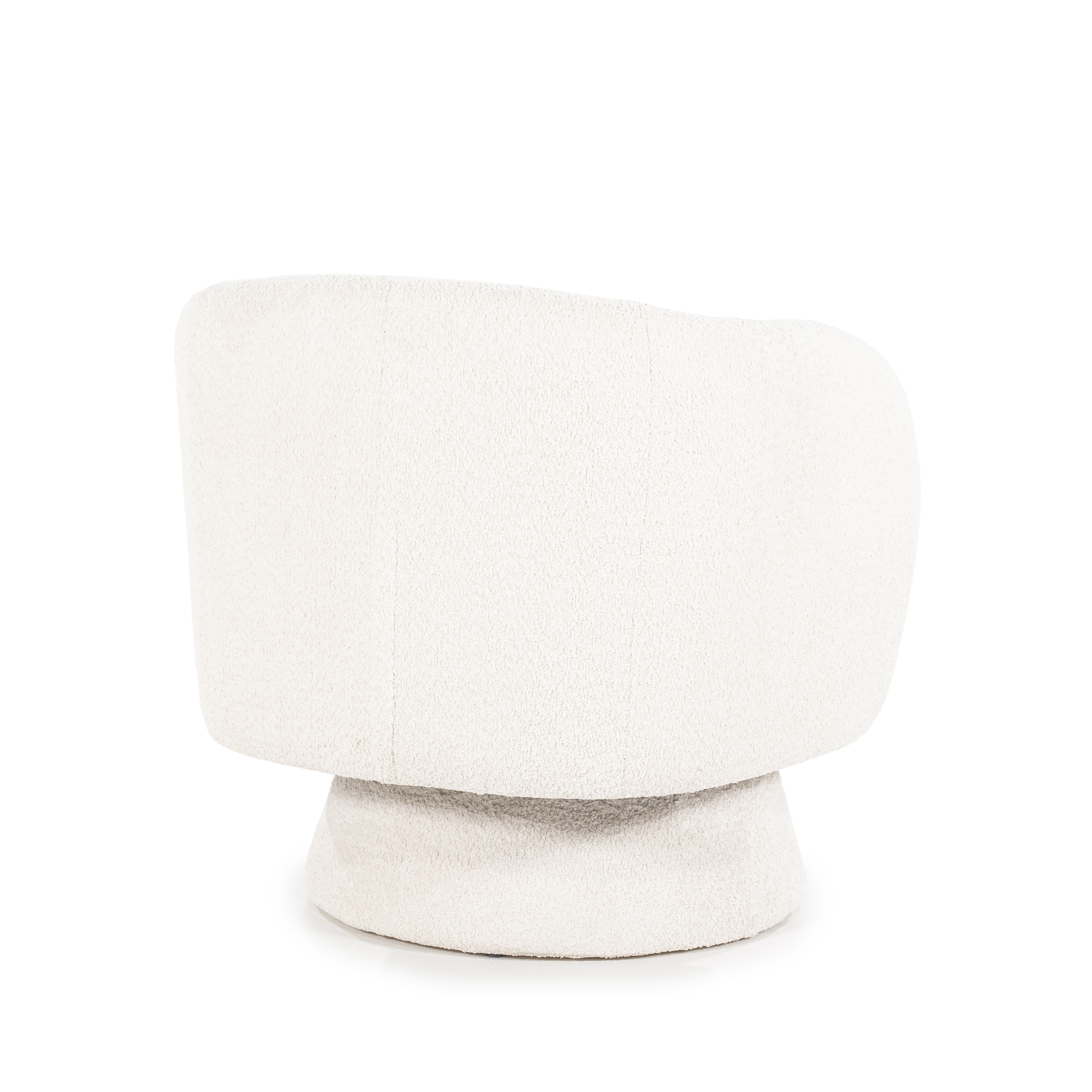 By-Boo Draaifauteuil 'Balou' Bouclé, kleur Beige
