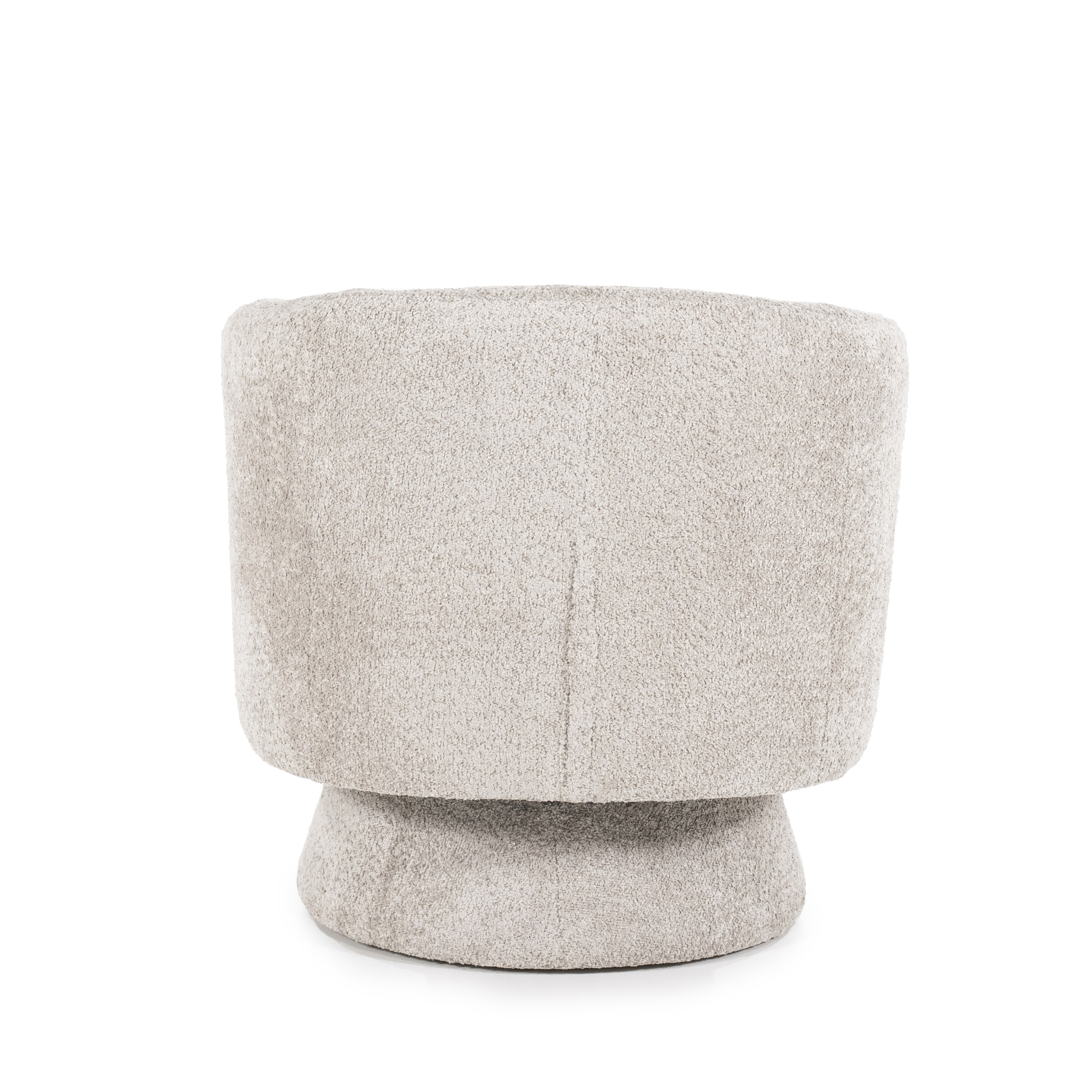 By-Boo Draaifauteuil 'Balou' Bouclé, kleur Taupe