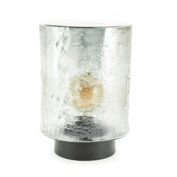 By-Boo Tafellamp 'Silon' Glas, 33cm hoog