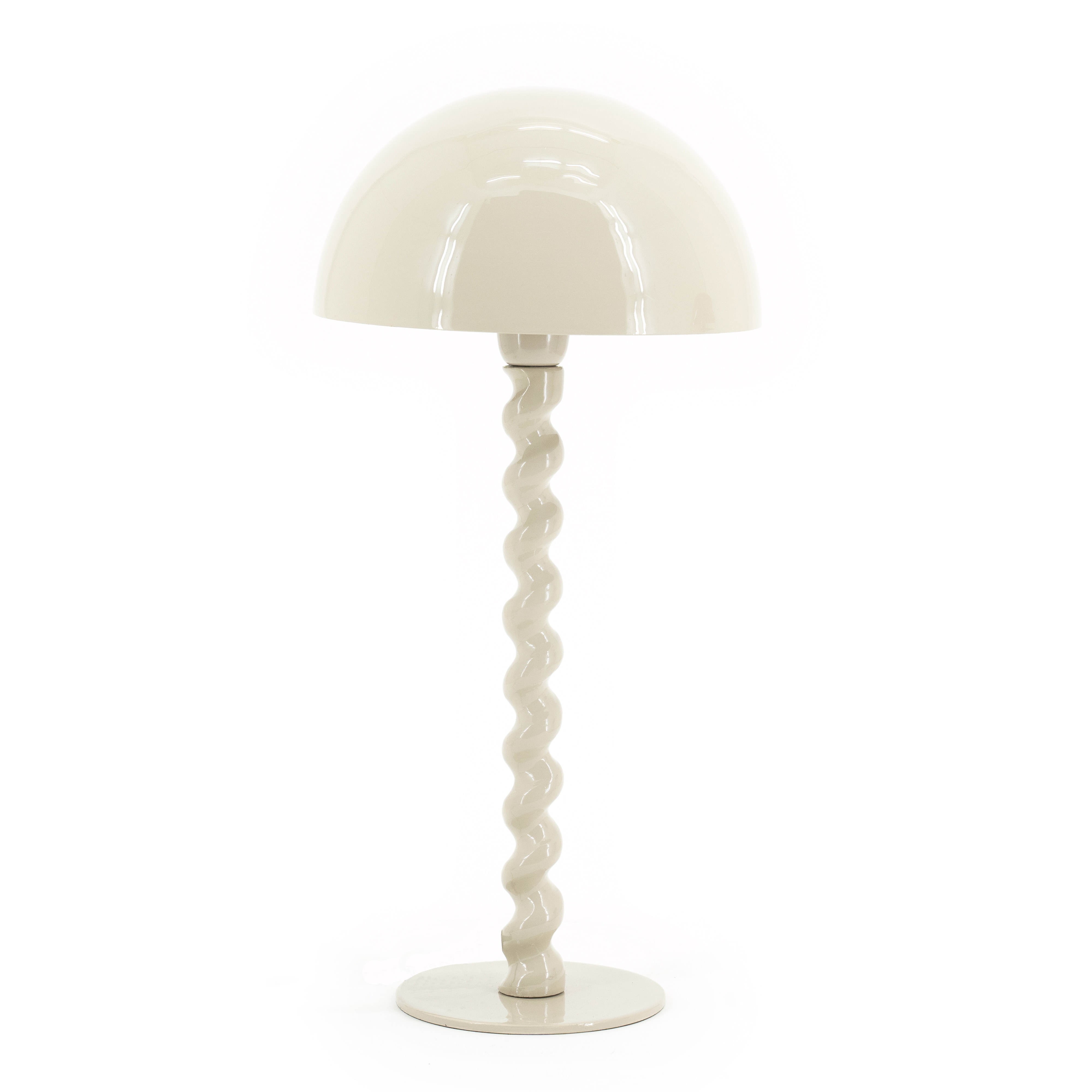 By-Boo Tafellamp 'Luox' 50cm hoog, kleur Beige
