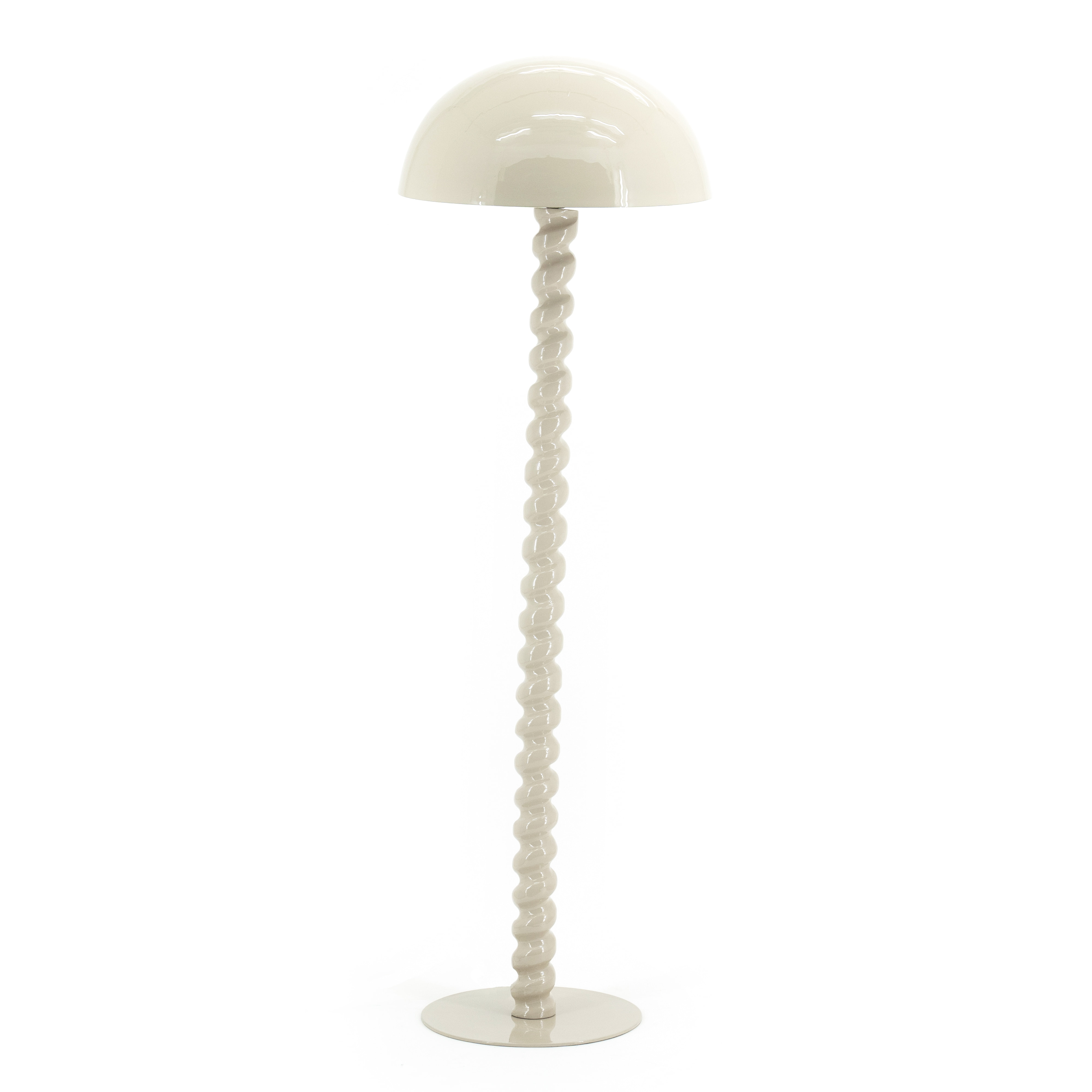 By-Boo Vloerlamp 'Luox' 150cm hoog, kleur Beige