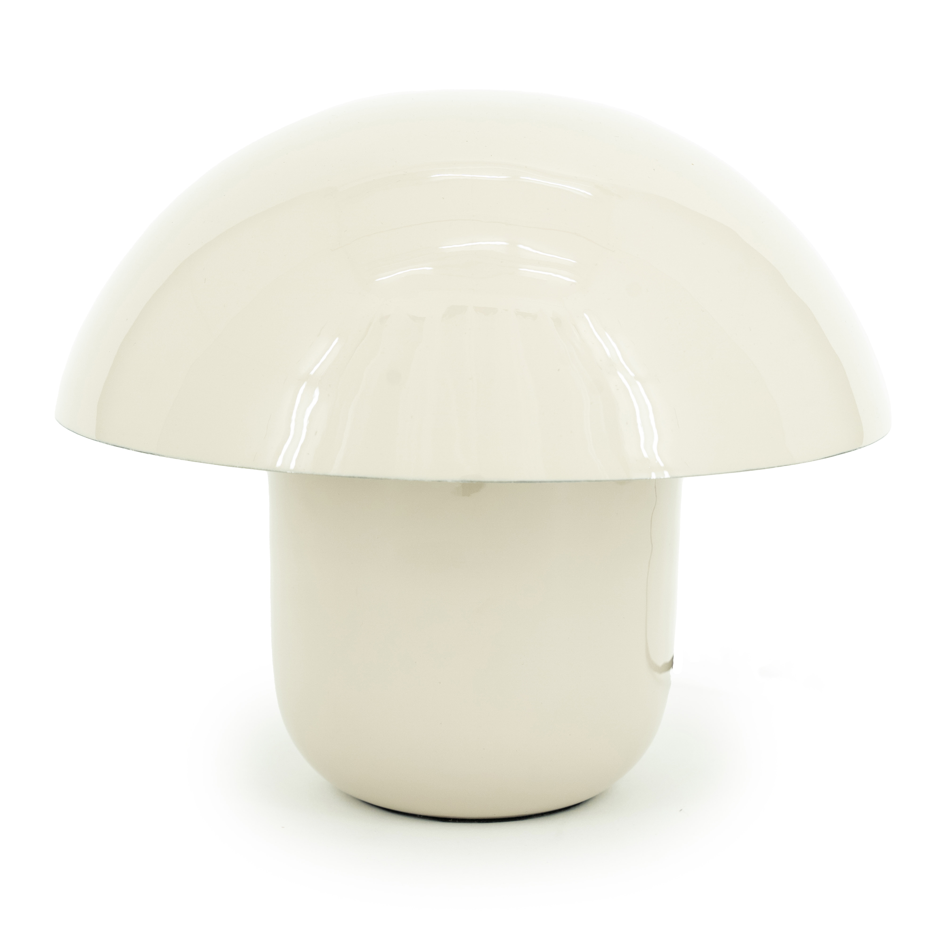 By-Boo Tafellamp 'Toad' 27cm hoog, kleur Beige