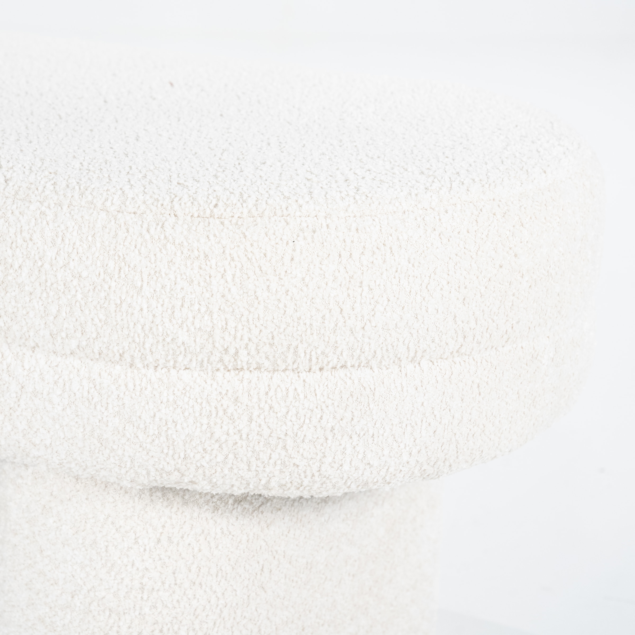 By-Boo Halbank 'Rama' Bouclé, 120cm, kleur Beige