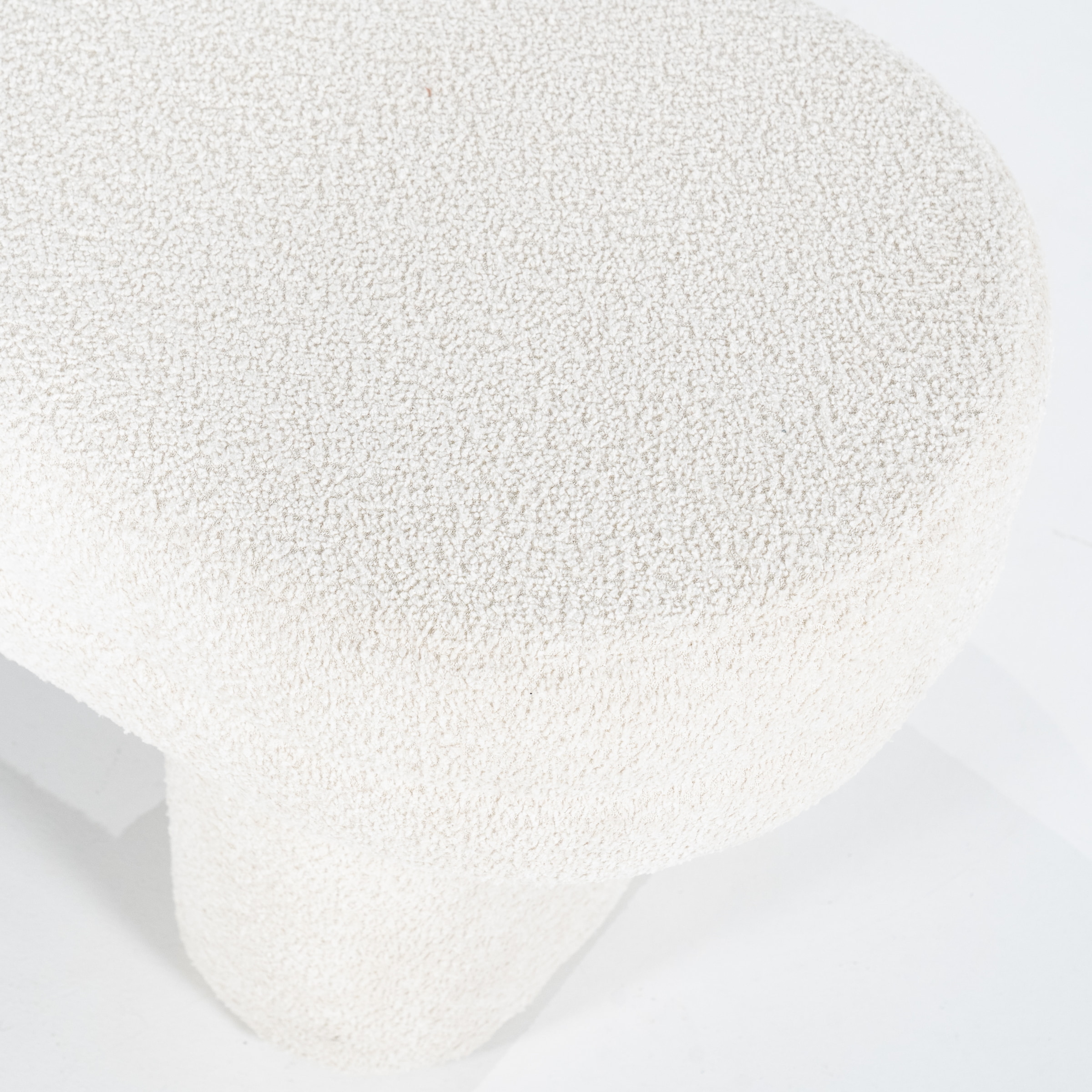 By-Boo Halbank 'Rama' Bouclé, 120cm, kleur Beige