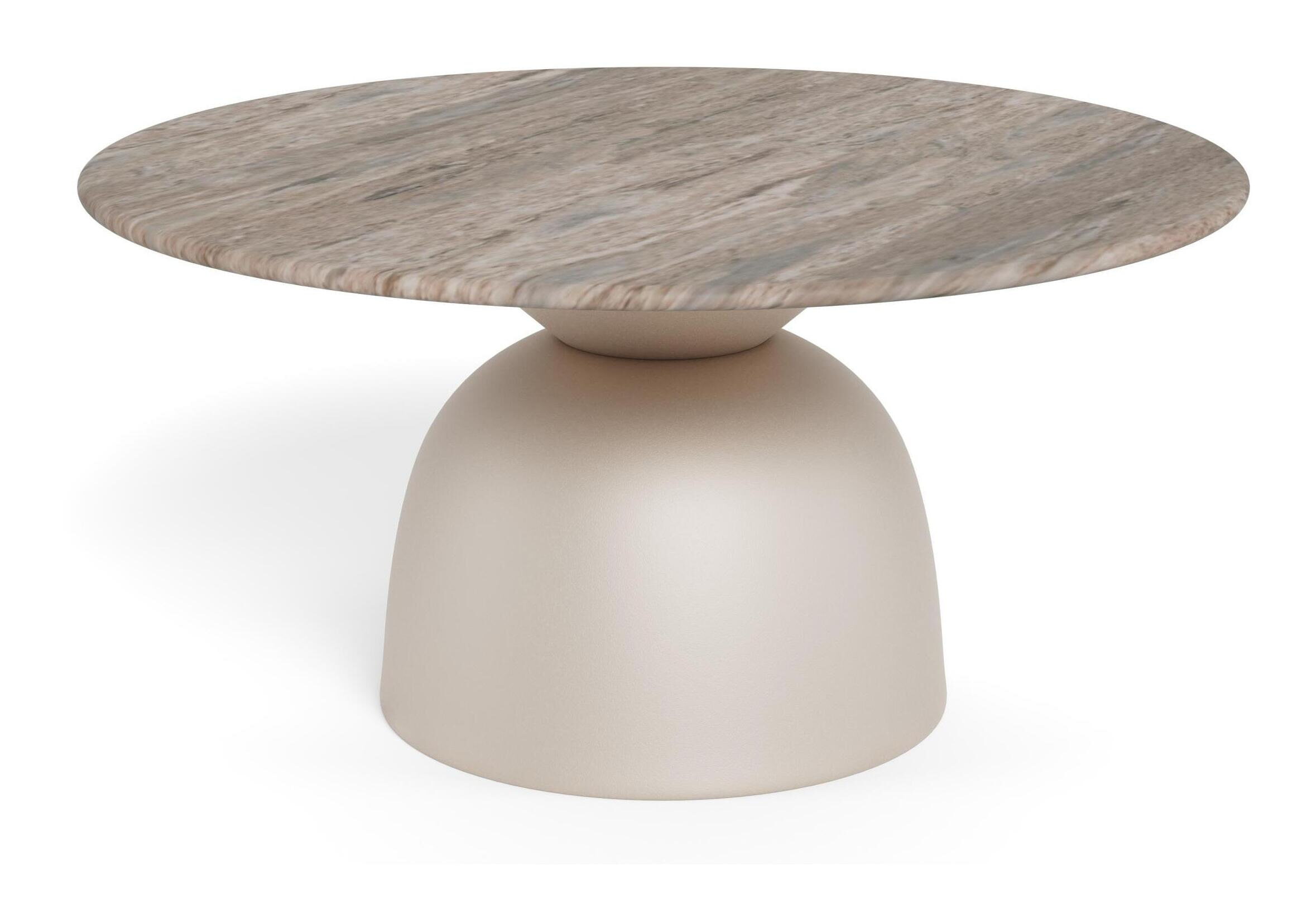 Bendt Ronde Salontafel 'Chardai' Marmer, 80cm