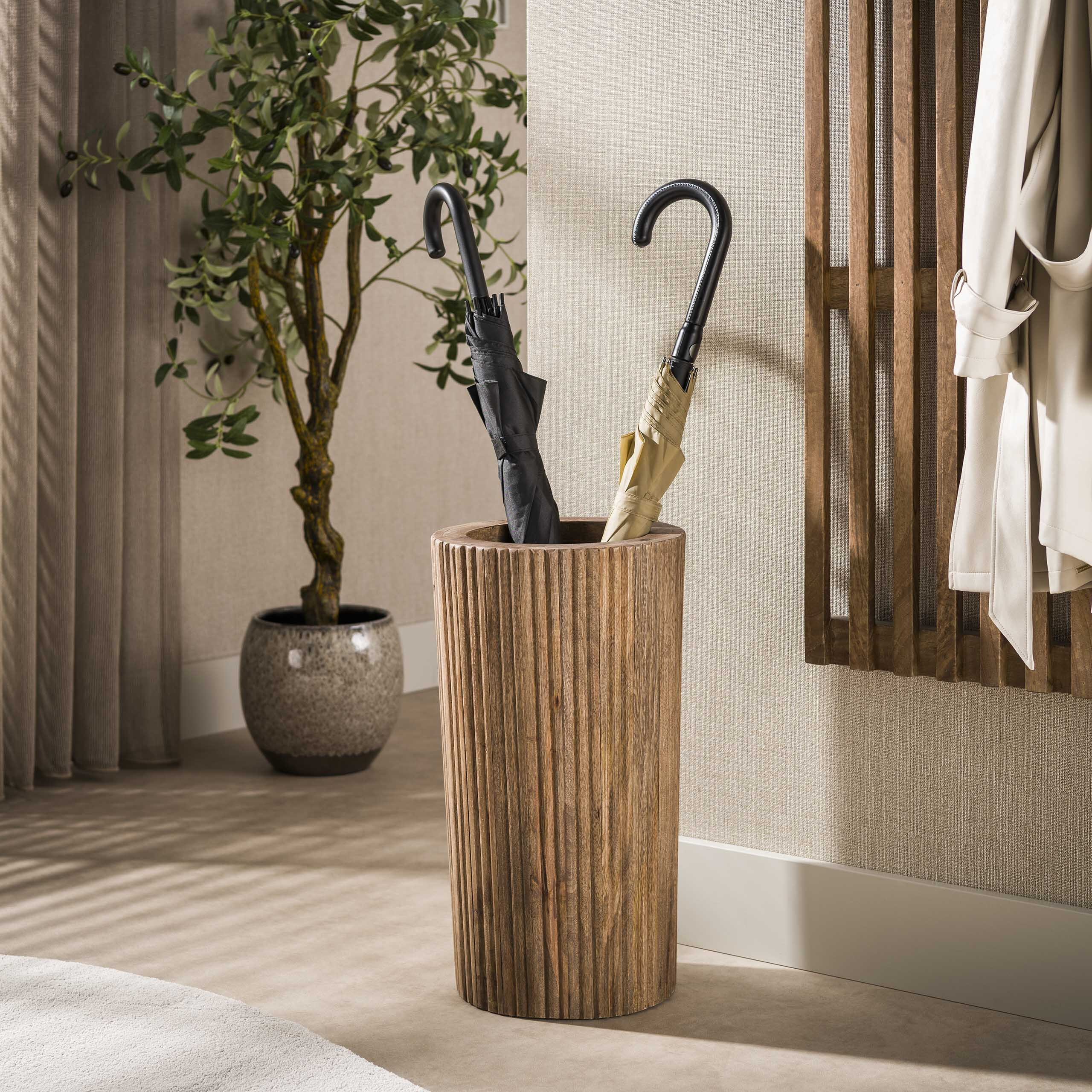 LifestyleFurn Paraplubak 'Sharmila' Mangohout