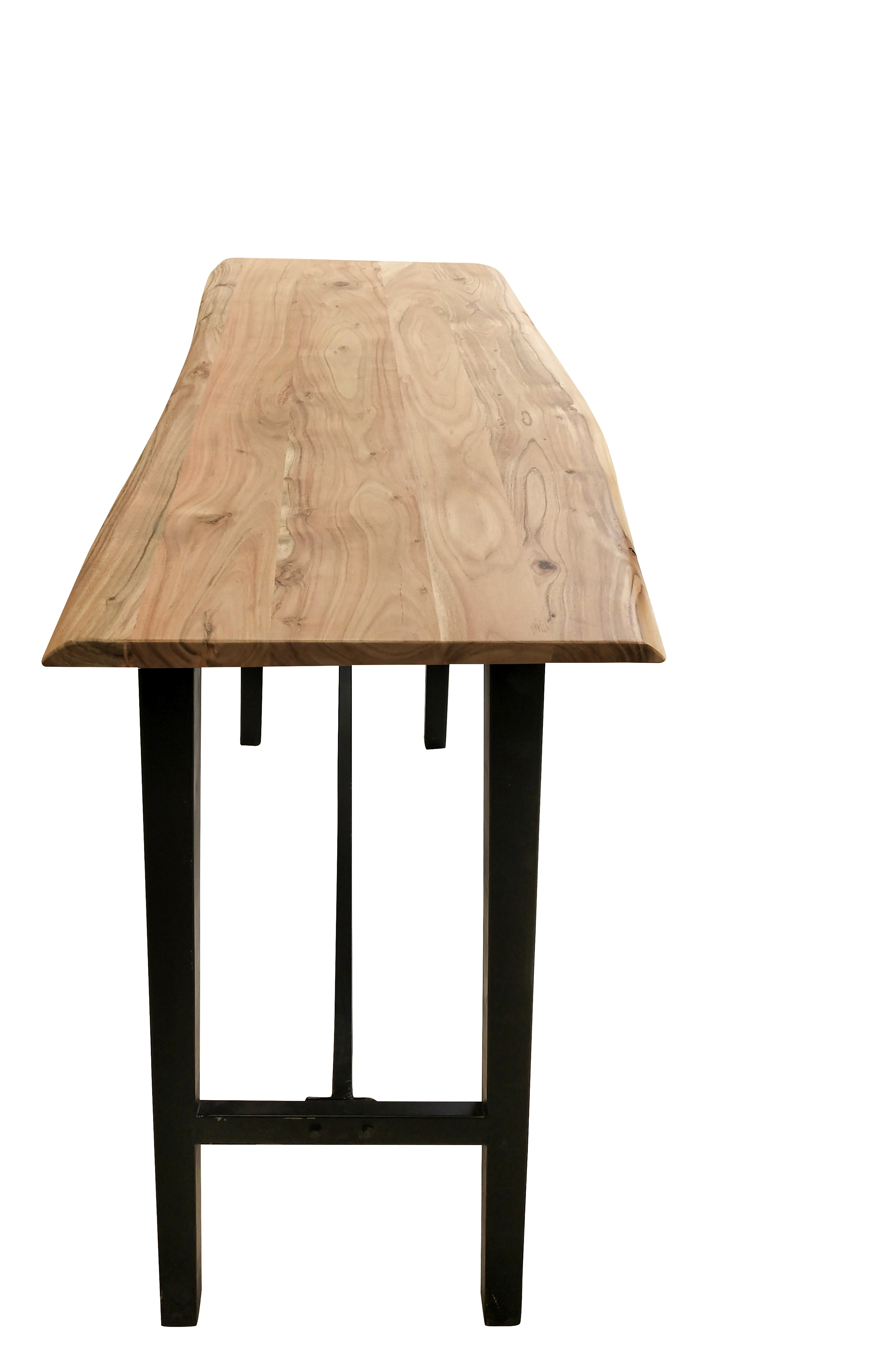 Artistiq Boomstam Bartafel 'Eriko' Acaciahout, 125 x 51cm, kleur Naturel