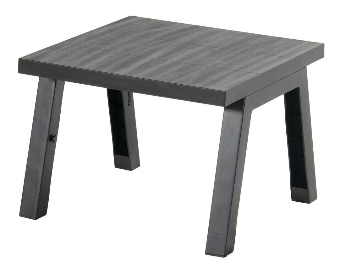 Hartman Outdoor Loungetafel 'Ibiza' 60 x 60cm, kleur Antraciet