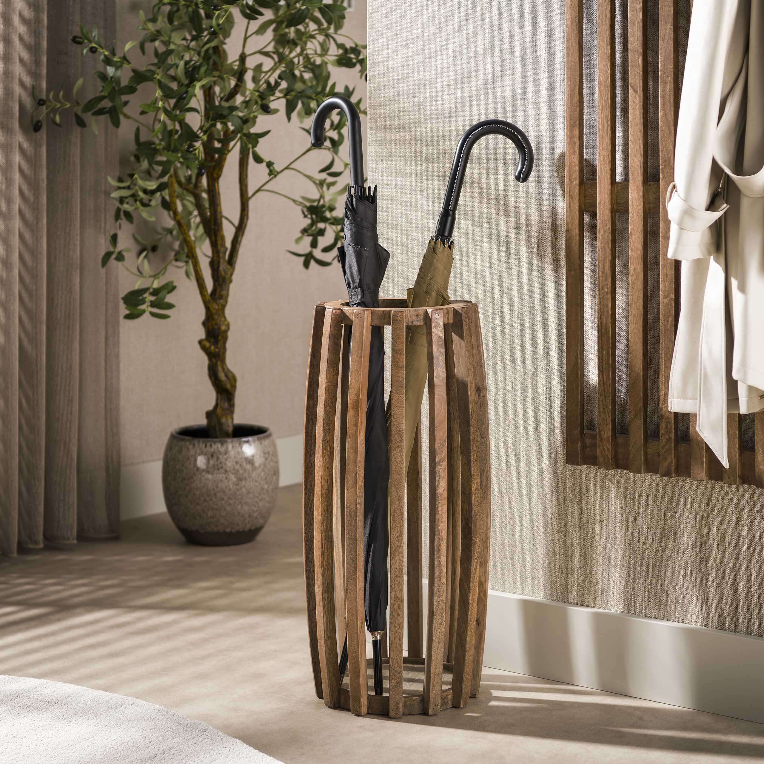 LifestyleFurn Paraplubak 'Twiggy' Mangohout