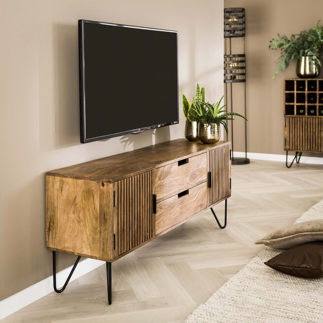 TV-meubel 'Twiggy' Mangohout, 135cm