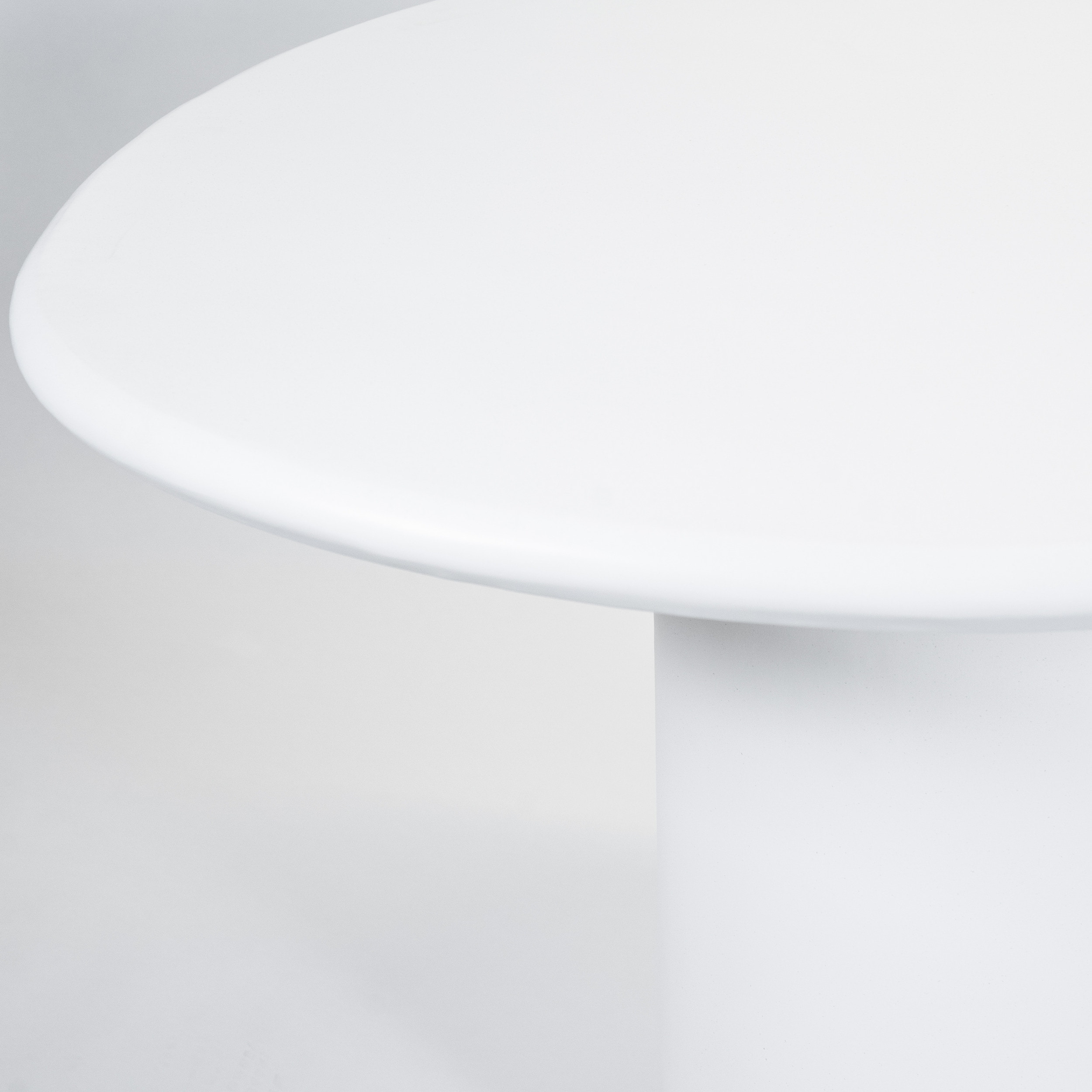 By-Boo Organische Eettafel 'Seki' 250 x 110cm, kleur Wit