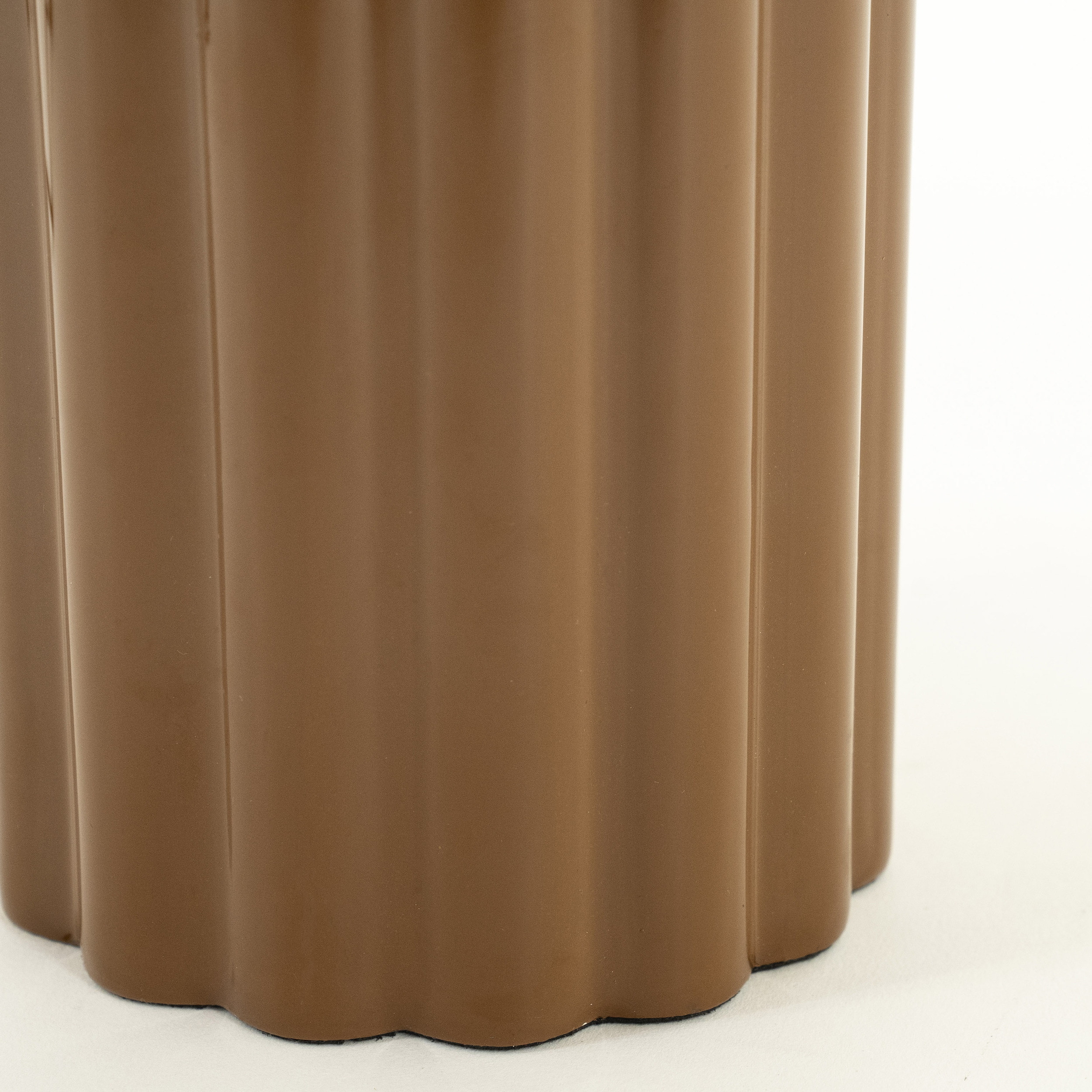 By-Boo Tafellamp 'Pallas' 44cm hoog, kleur Mosterdgeel
