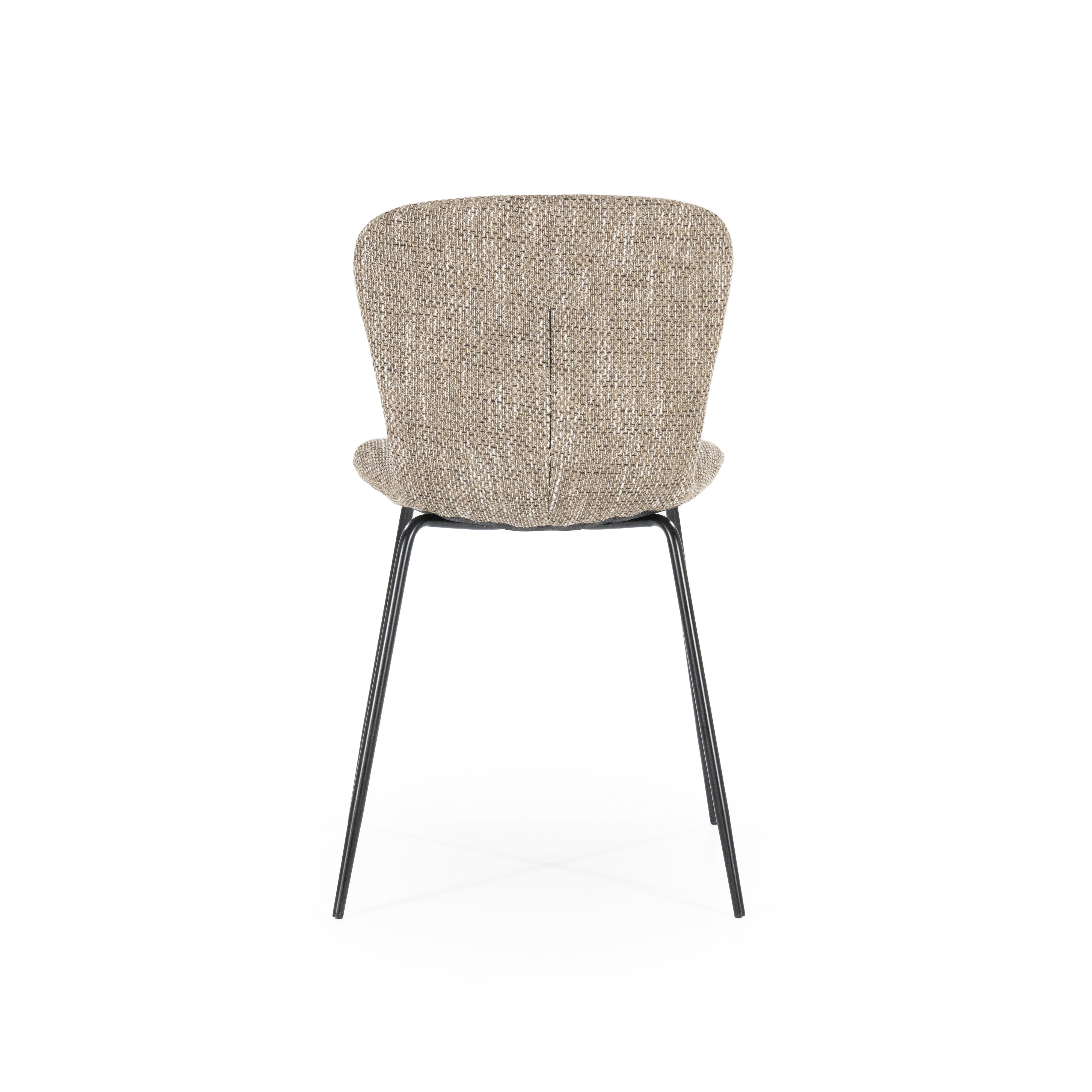 By-Boo Eetkamerstoel 'Lass' kleur Bruin