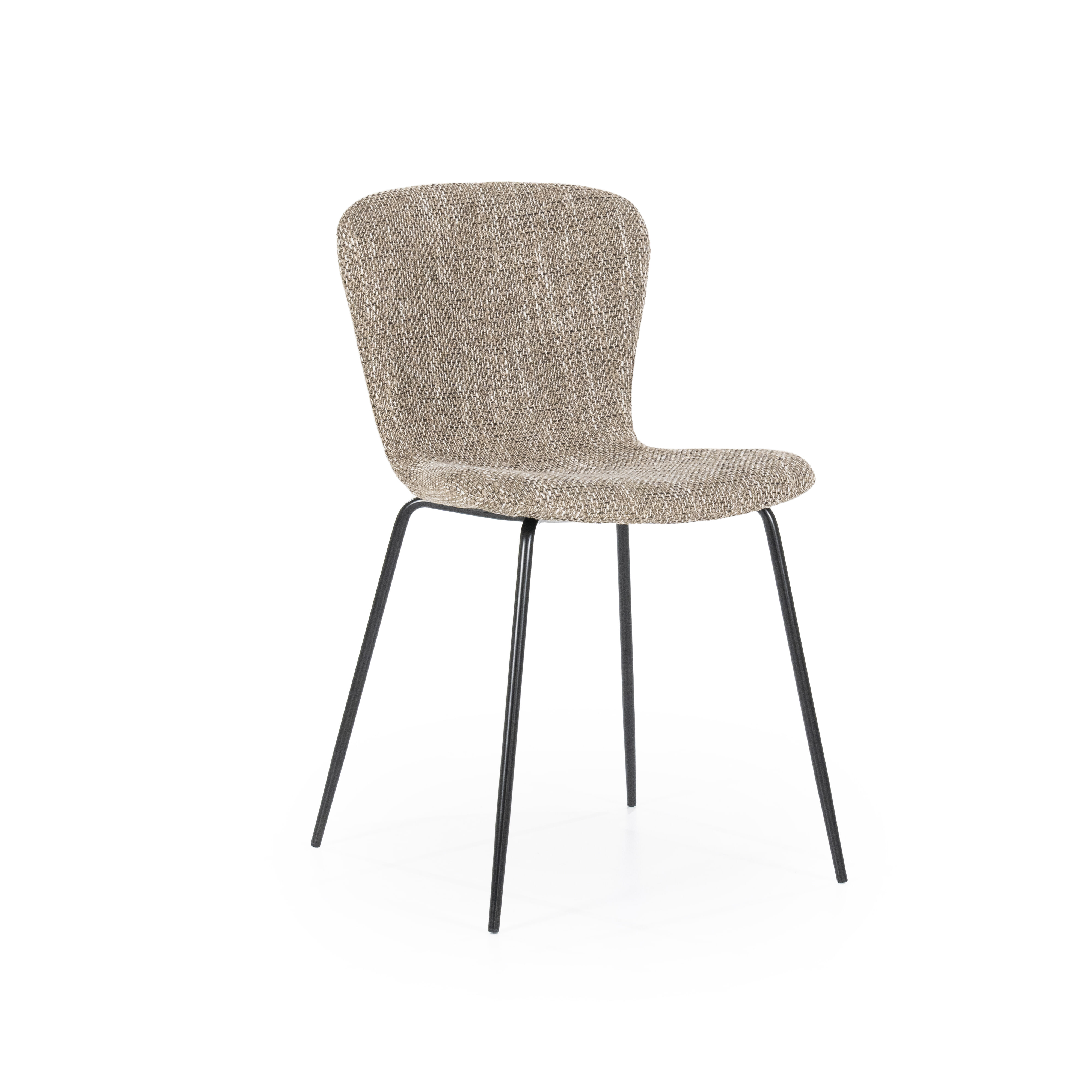 By-Boo Eetkamerstoel 'Lass' kleur Bruin