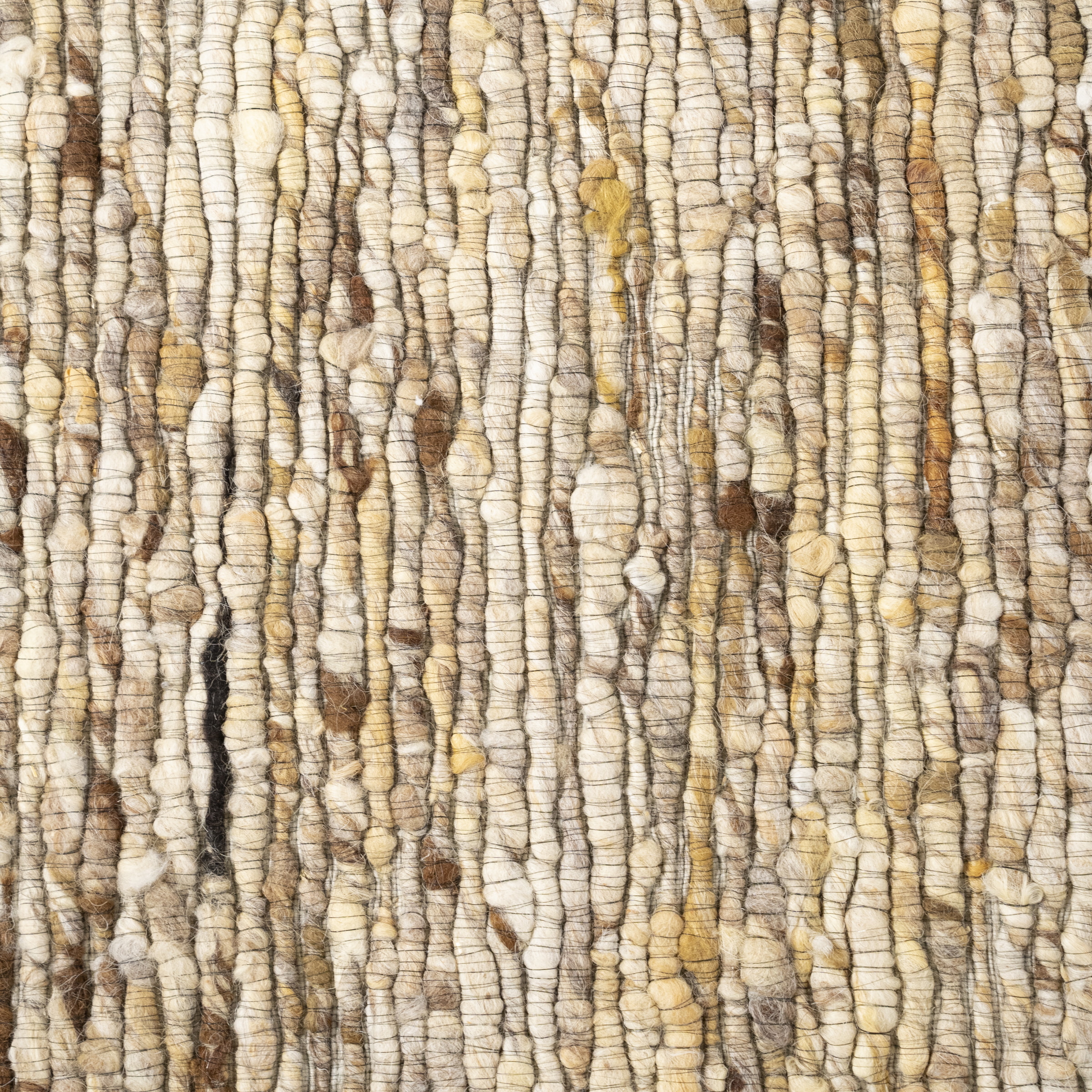 By-Boo Vloerkleed 'Takara' 190 x 290cm, kleur Mosterdgeel