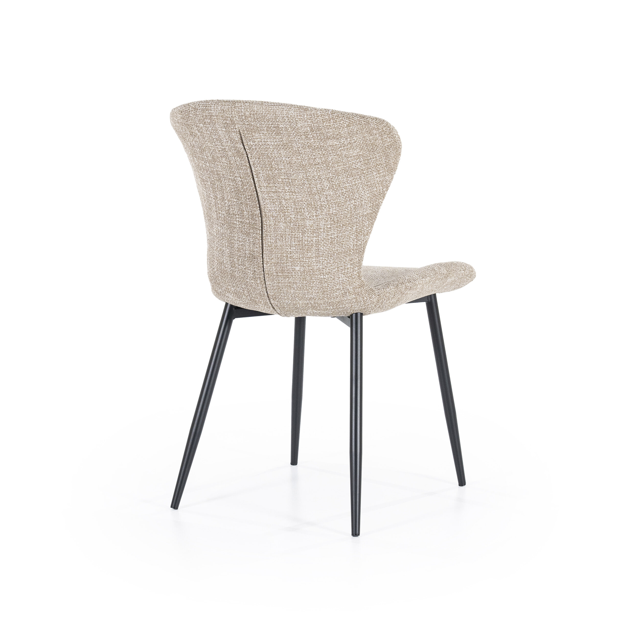 By-Boo Eetkamerstoel 'Spinner' kleur Taupe