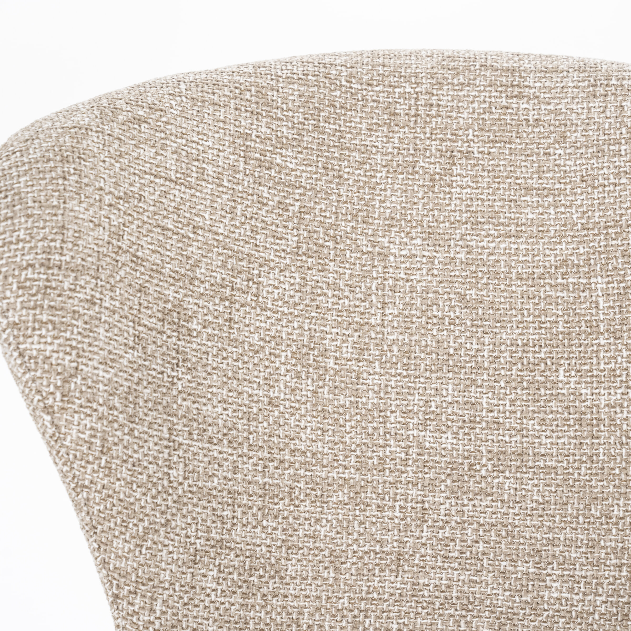 By-Boo Eetkamerstoel 'Spinner' kleur Taupe