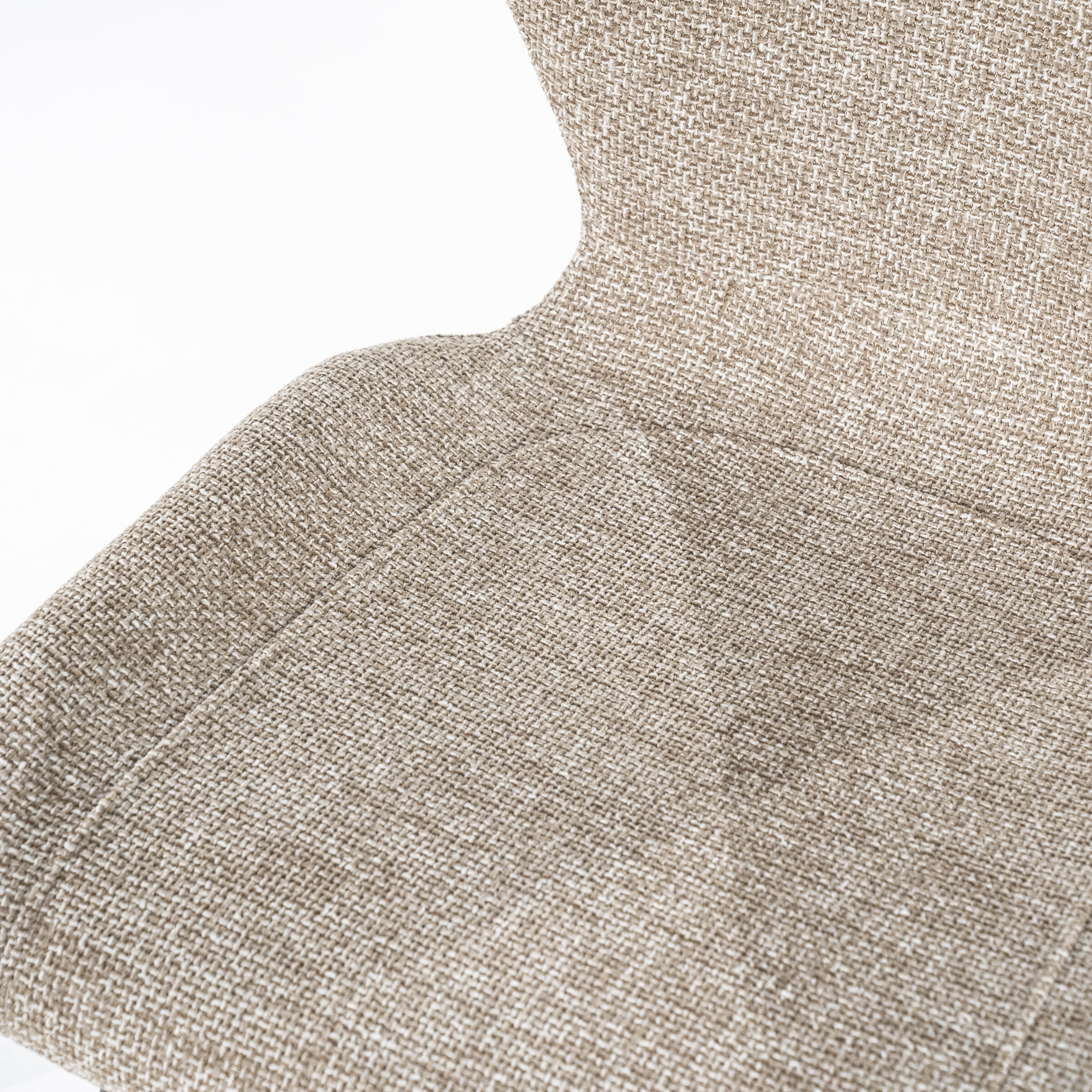 By-Boo Eetkamerstoel 'Spinner' kleur Taupe