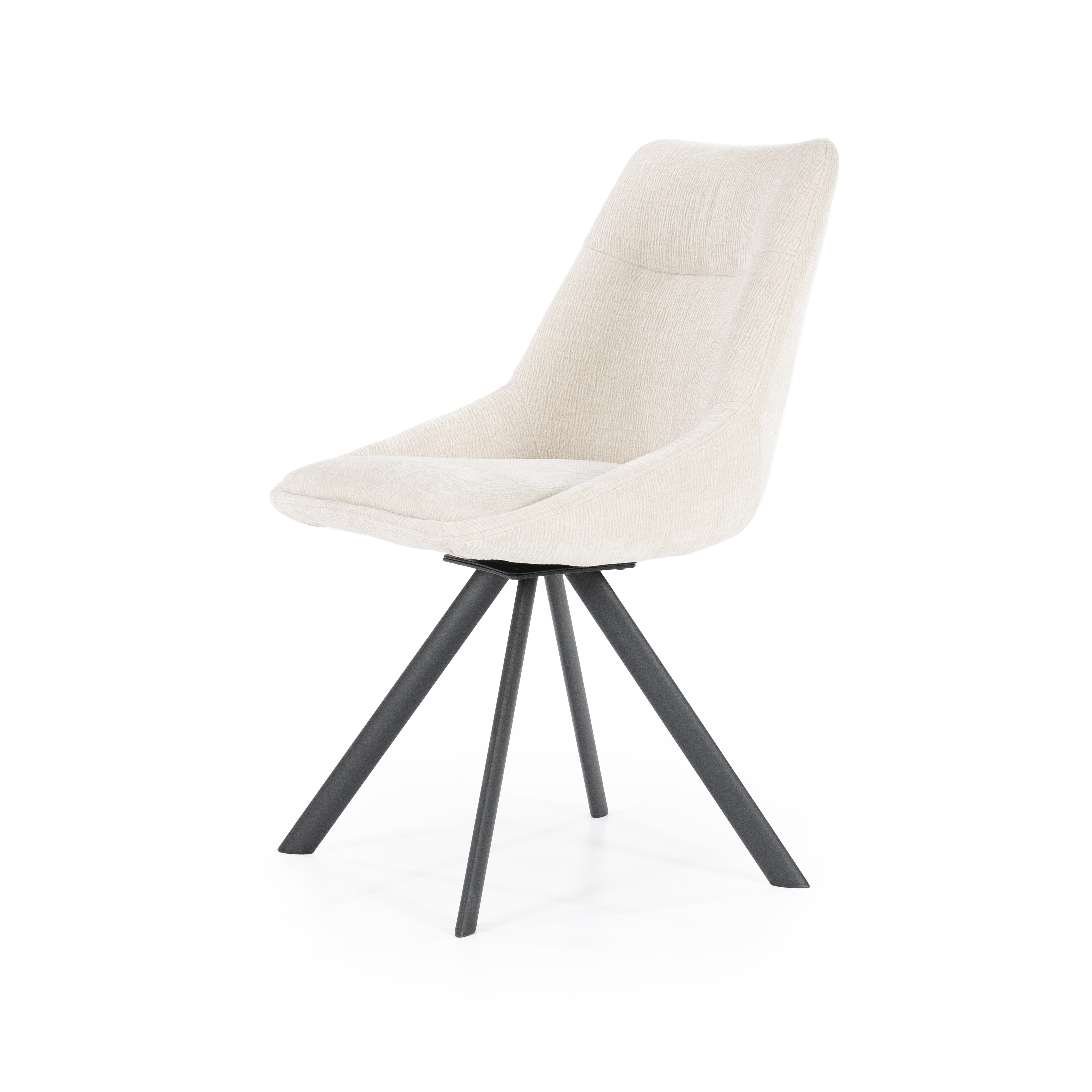 By-Boo Draaibare Eetkamerstoel 'Bliss' kleur Beige