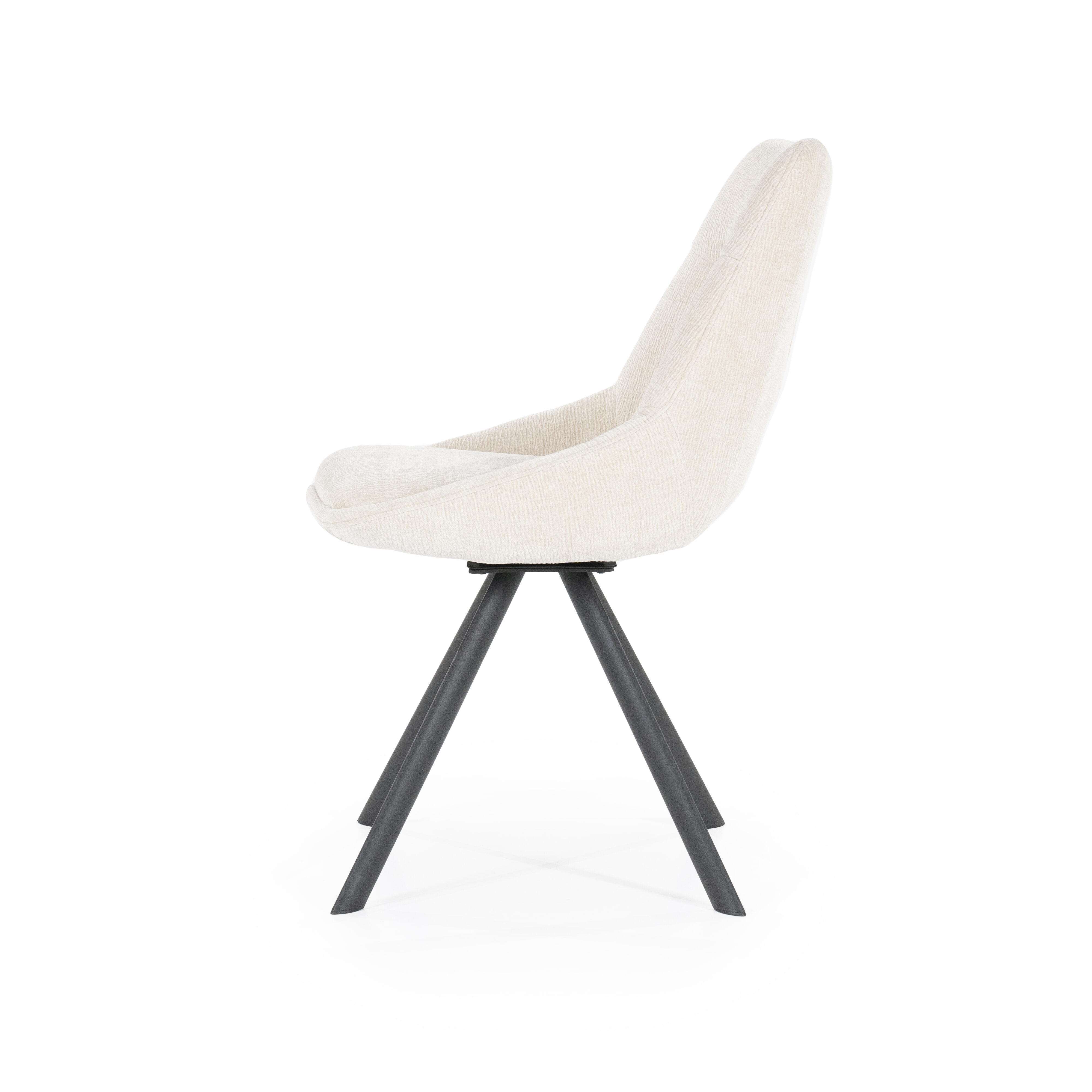 By-Boo Draaibare Eetkamerstoel 'Bliss' kleur Beige