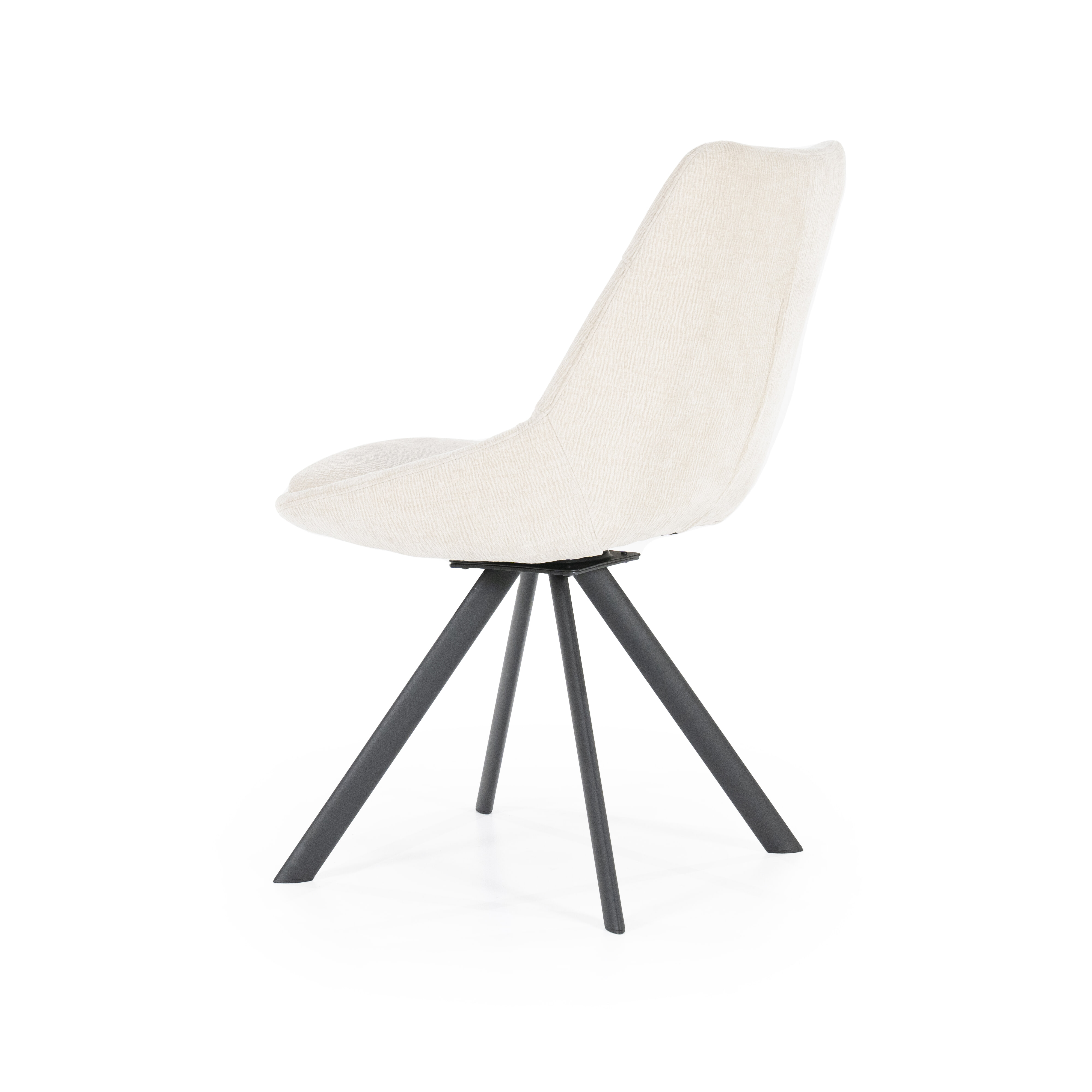 By-Boo Draaibare Eetkamerstoel 'Bliss' kleur Beige