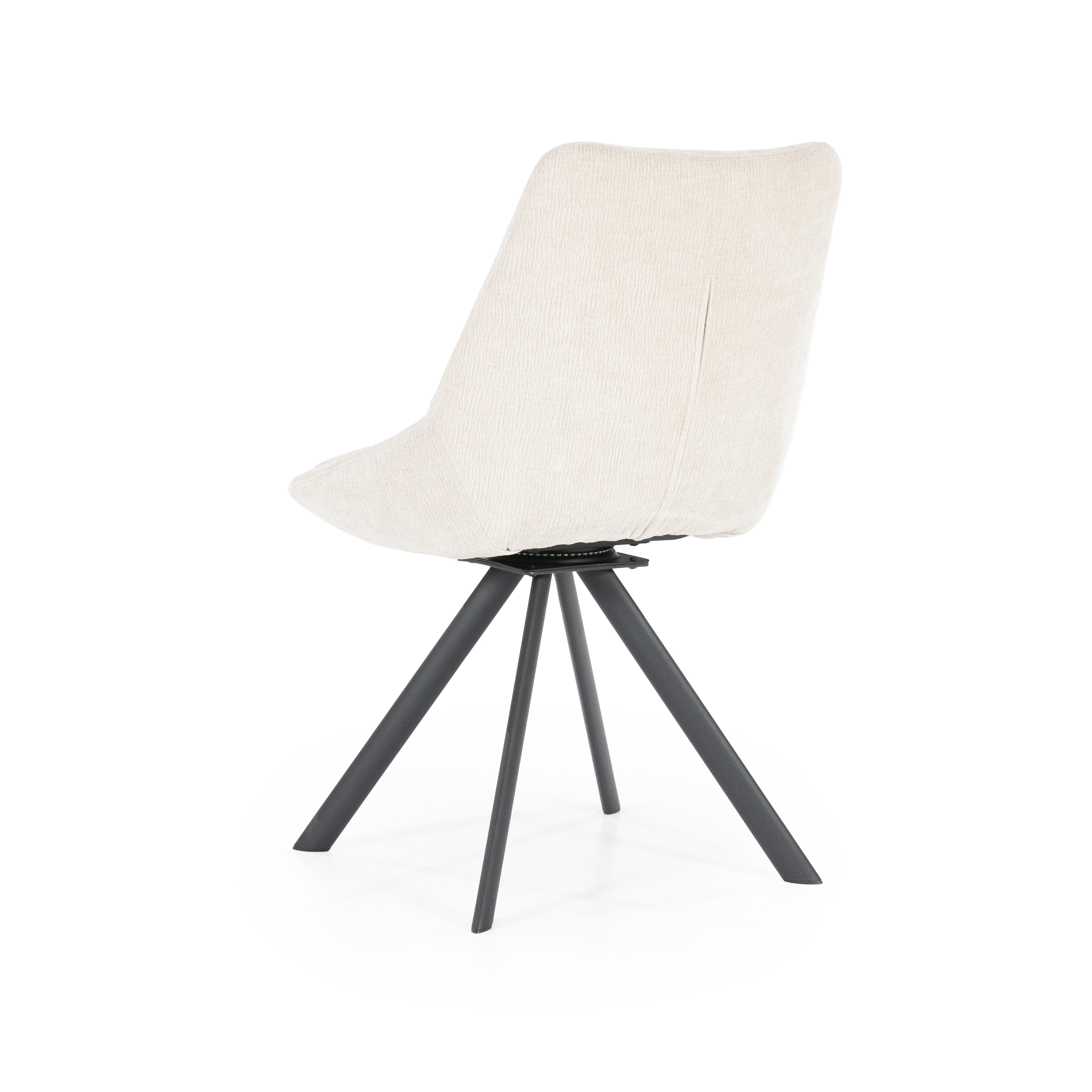 By-Boo Draaibare Eetkamerstoel 'Bliss' kleur Beige