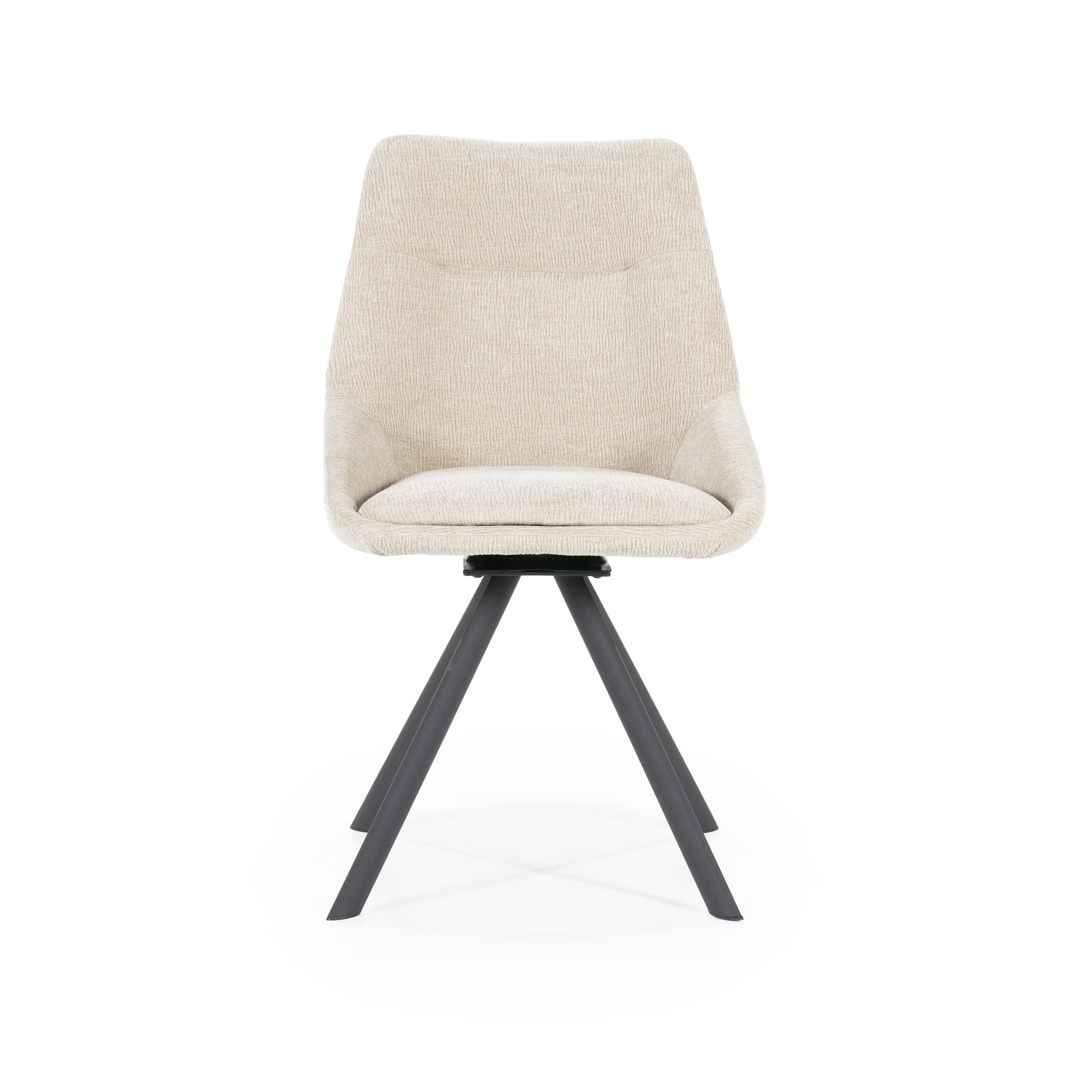 By-Boo Draaibare Eetkamerstoel 'Bliss' kleur Taupe
