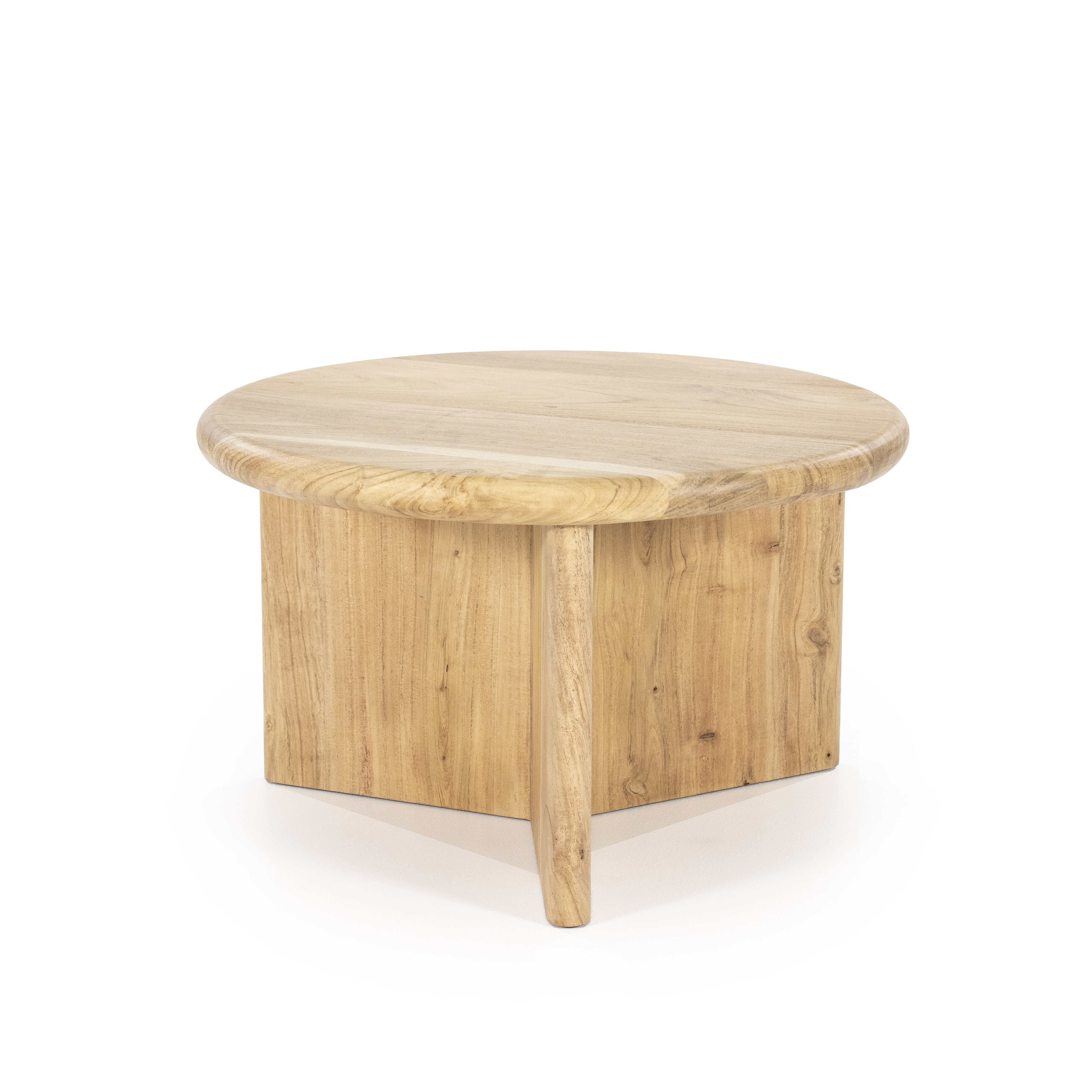 By-Boo Salontafel 'Leoti' Acaciahout, 60cm, kleur Naturel