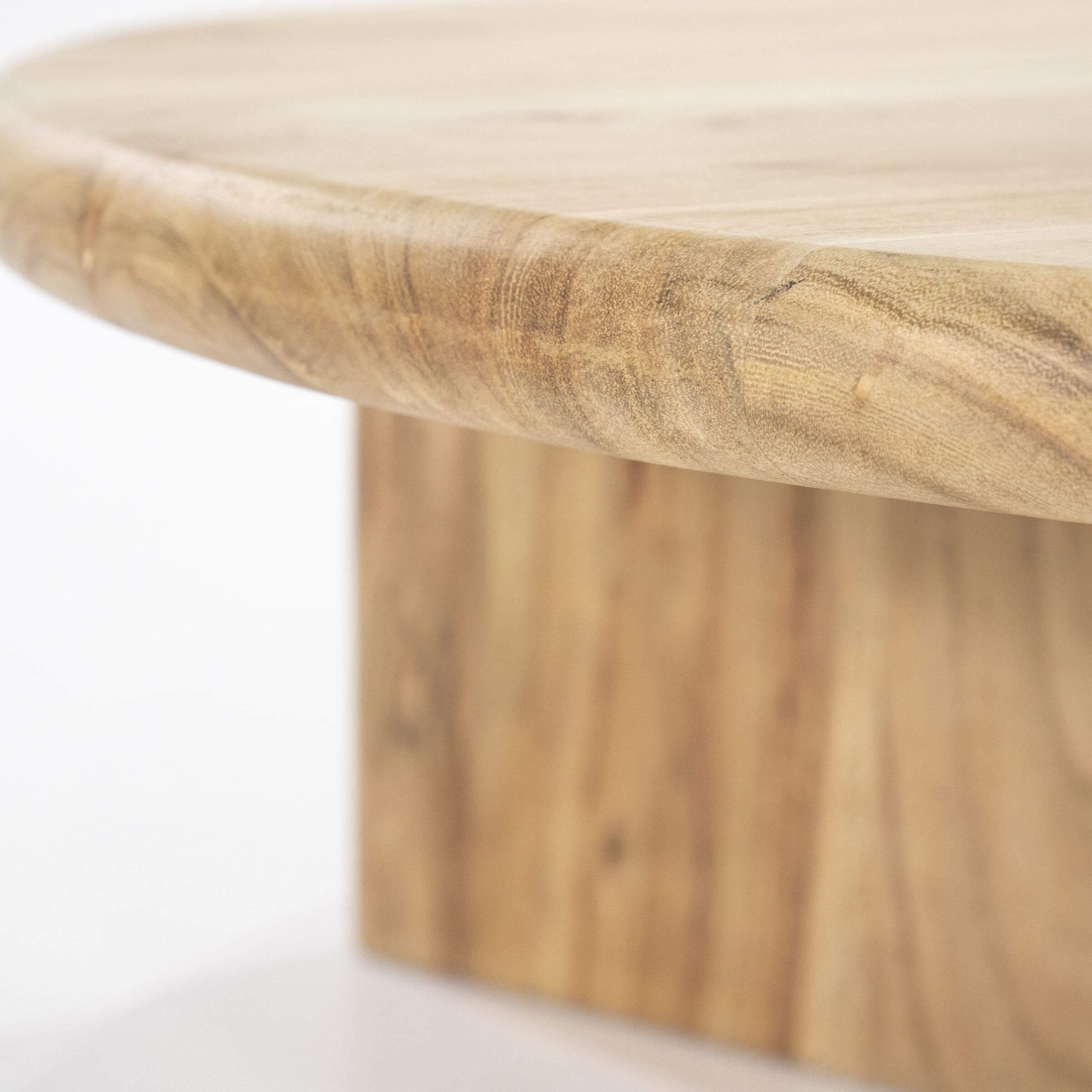 By-Boo Salontafel 'Leoti' Acaciahout, 80cm, kleur Naturel