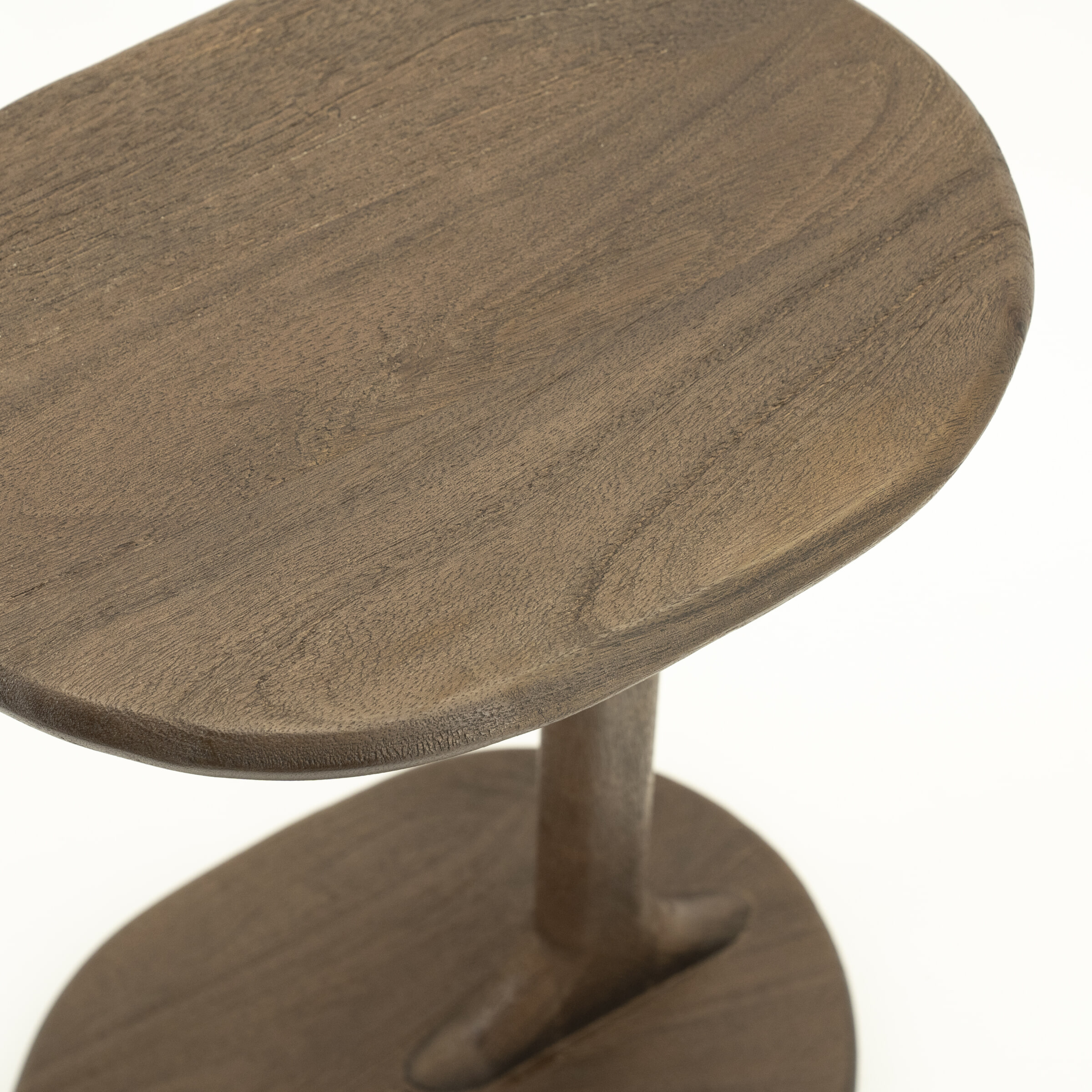 By-Boo Laptoptafel 'Fenix' Mangohout, 40 x 30cm, kleur Bruin