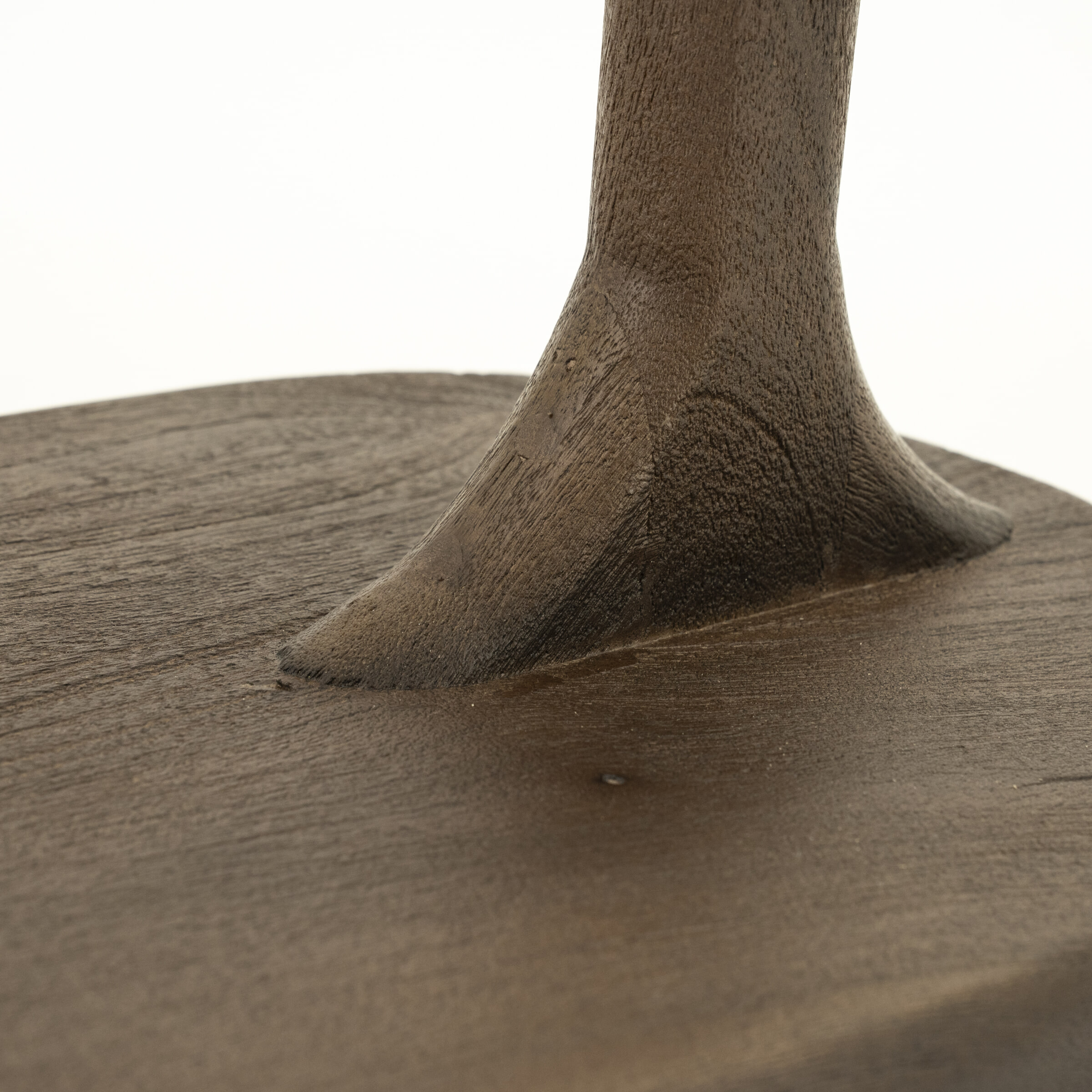 By-Boo Laptoptafel 'Fenix' Mangohout, 40 x 30cm, kleur Bruin