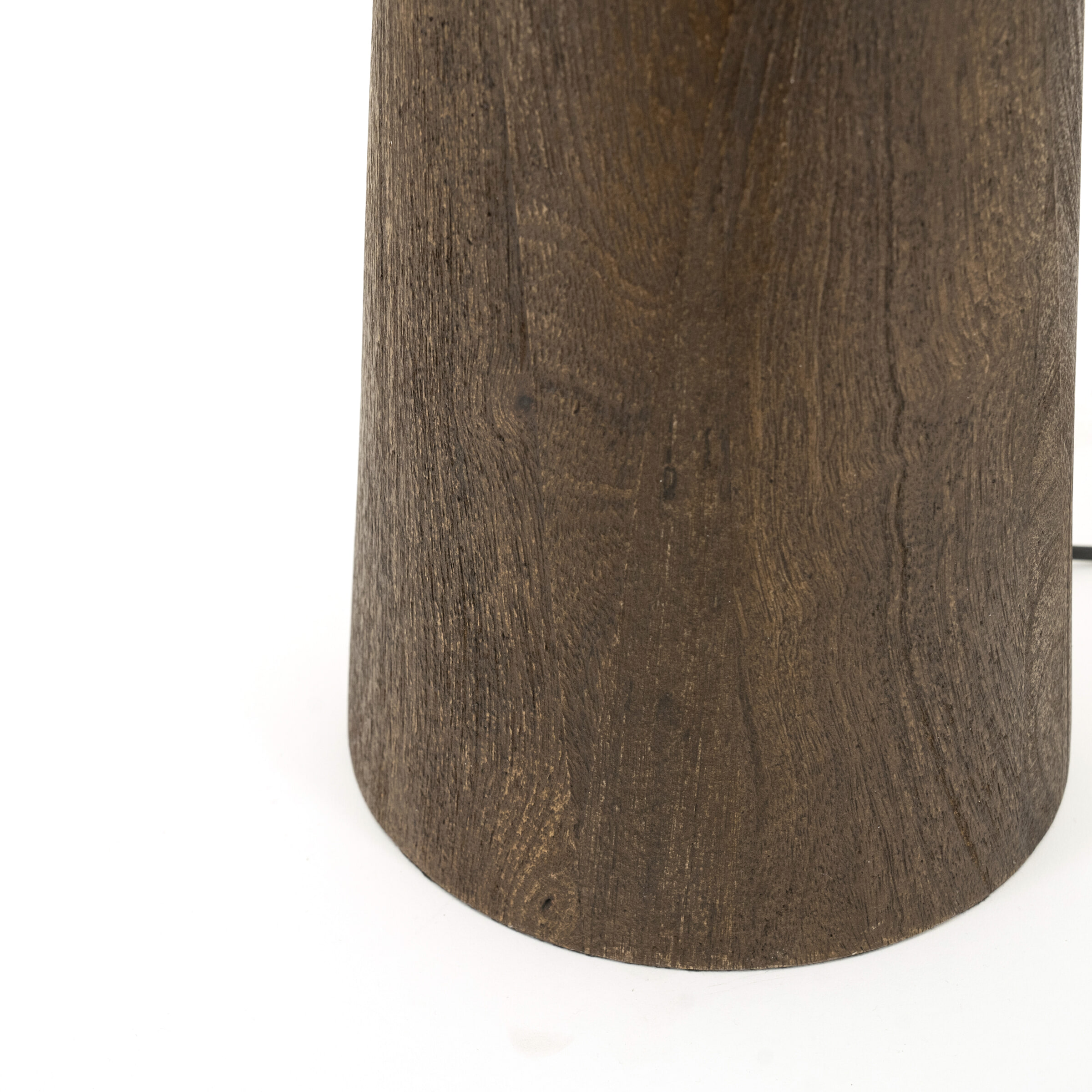 By-Boo Vloerlamp 'Guard' Mangohout, 162cm hoog, kleur Bruin