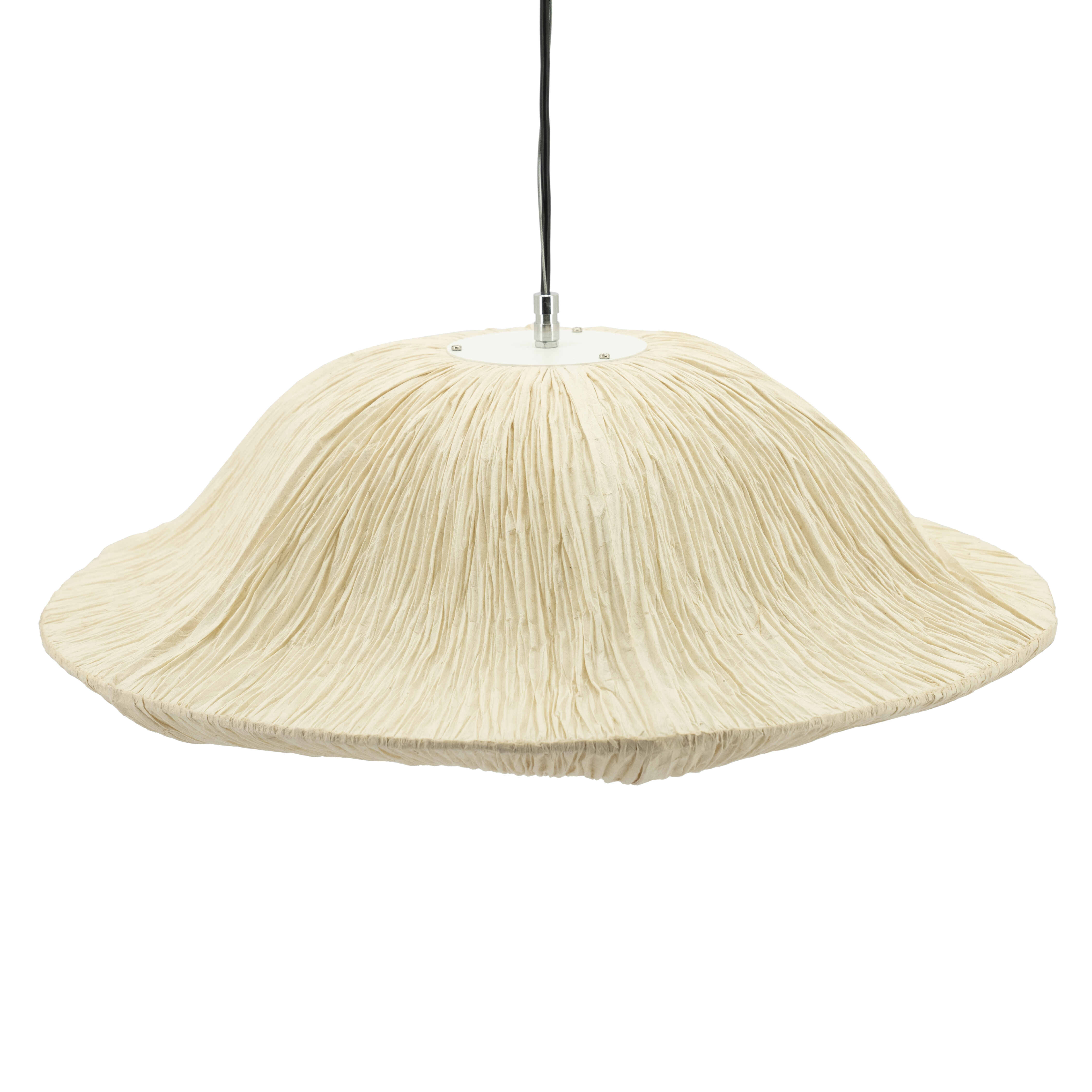 By-Boo Hanglamp Lokta Handgeschept papier, 63cm - Natuurlijk