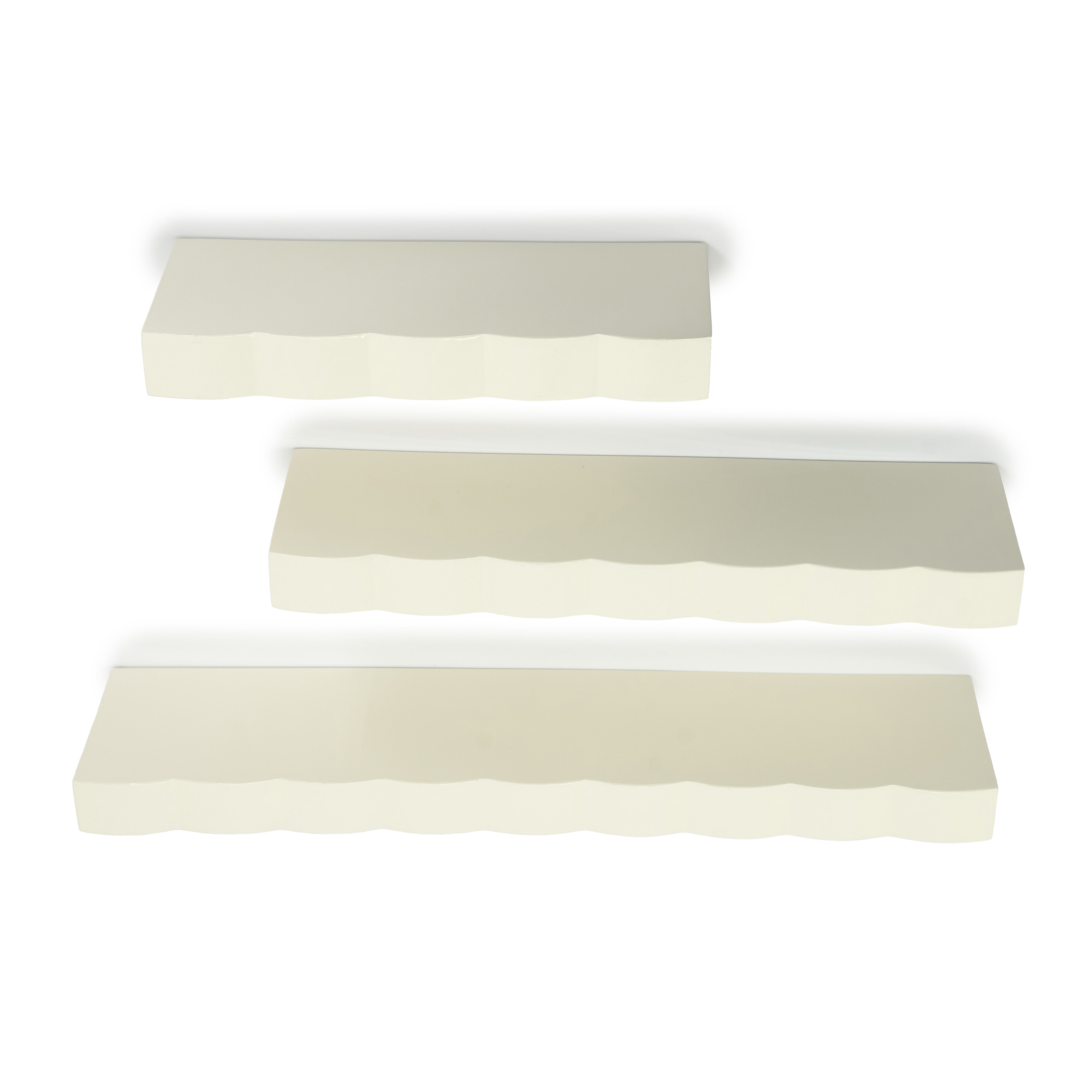 By-Boo Wandplank Prinz Set van 3 stuks - Beige