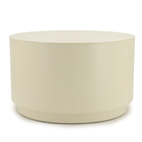 By-Boo Ronde Salontafel 'Mesita' 60cm metaal, kleur Beige