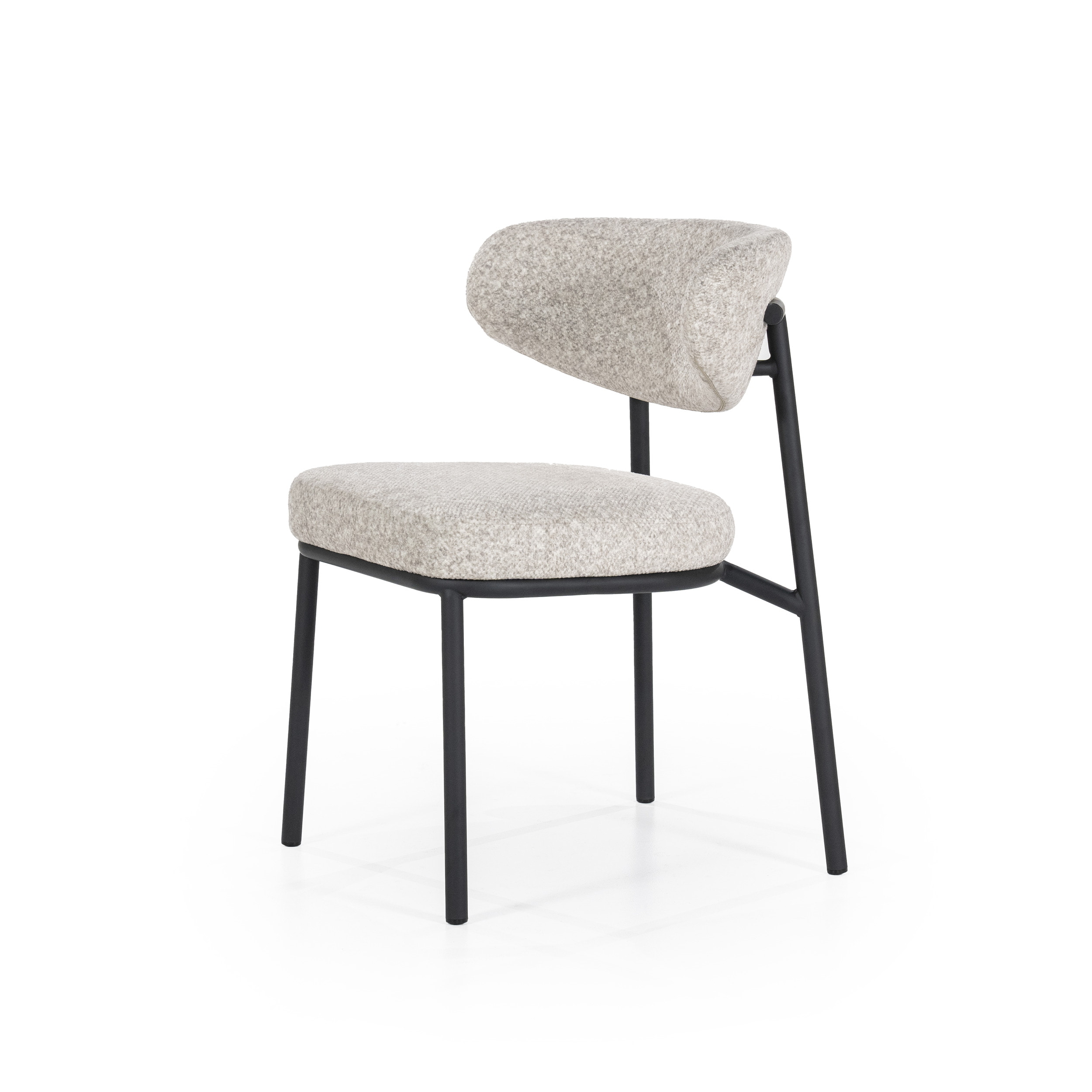 By-Boo Eetkamerstoel 'Jari' kleur Beige