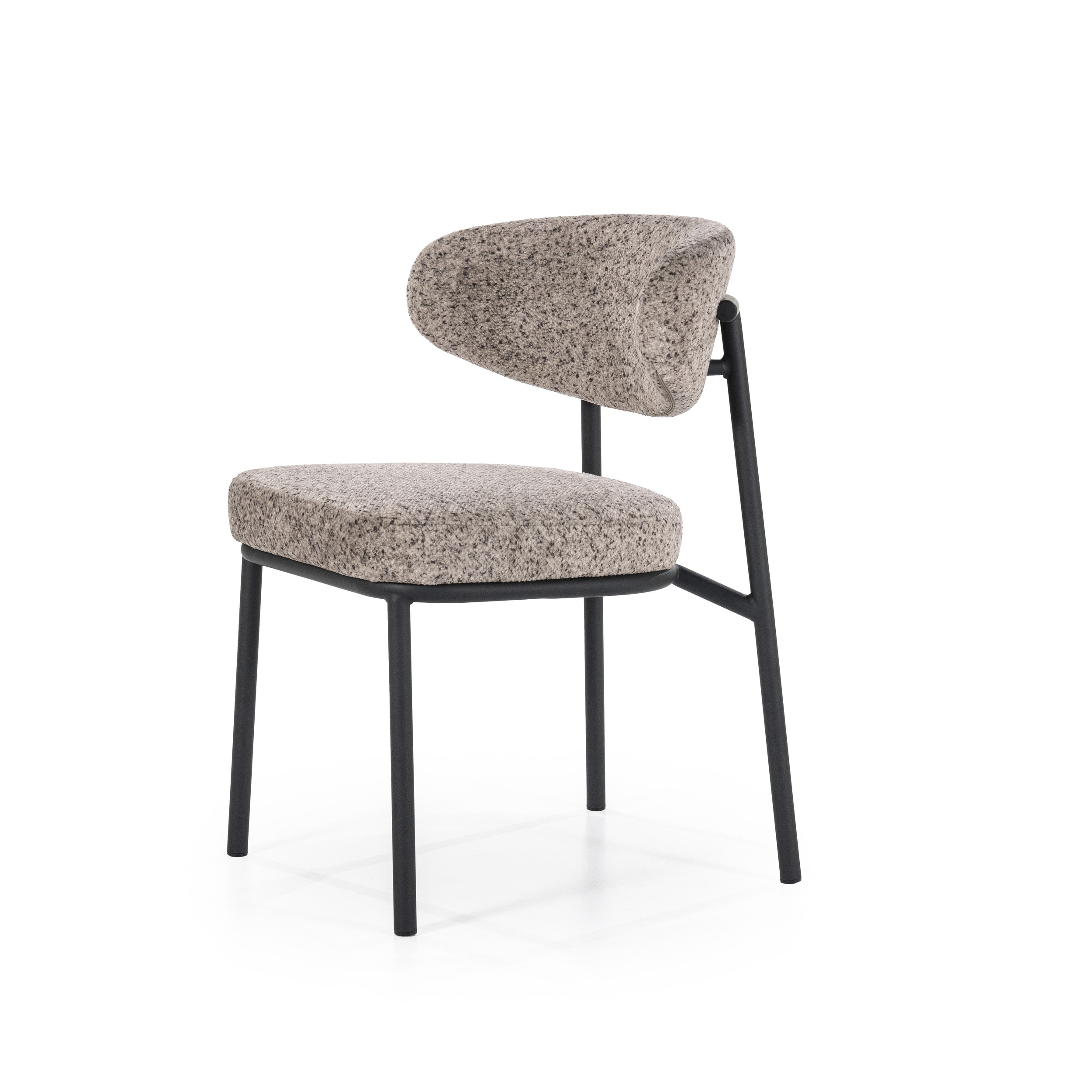 By-Boo Eetkamerstoel 'Jari' kleur Taupe