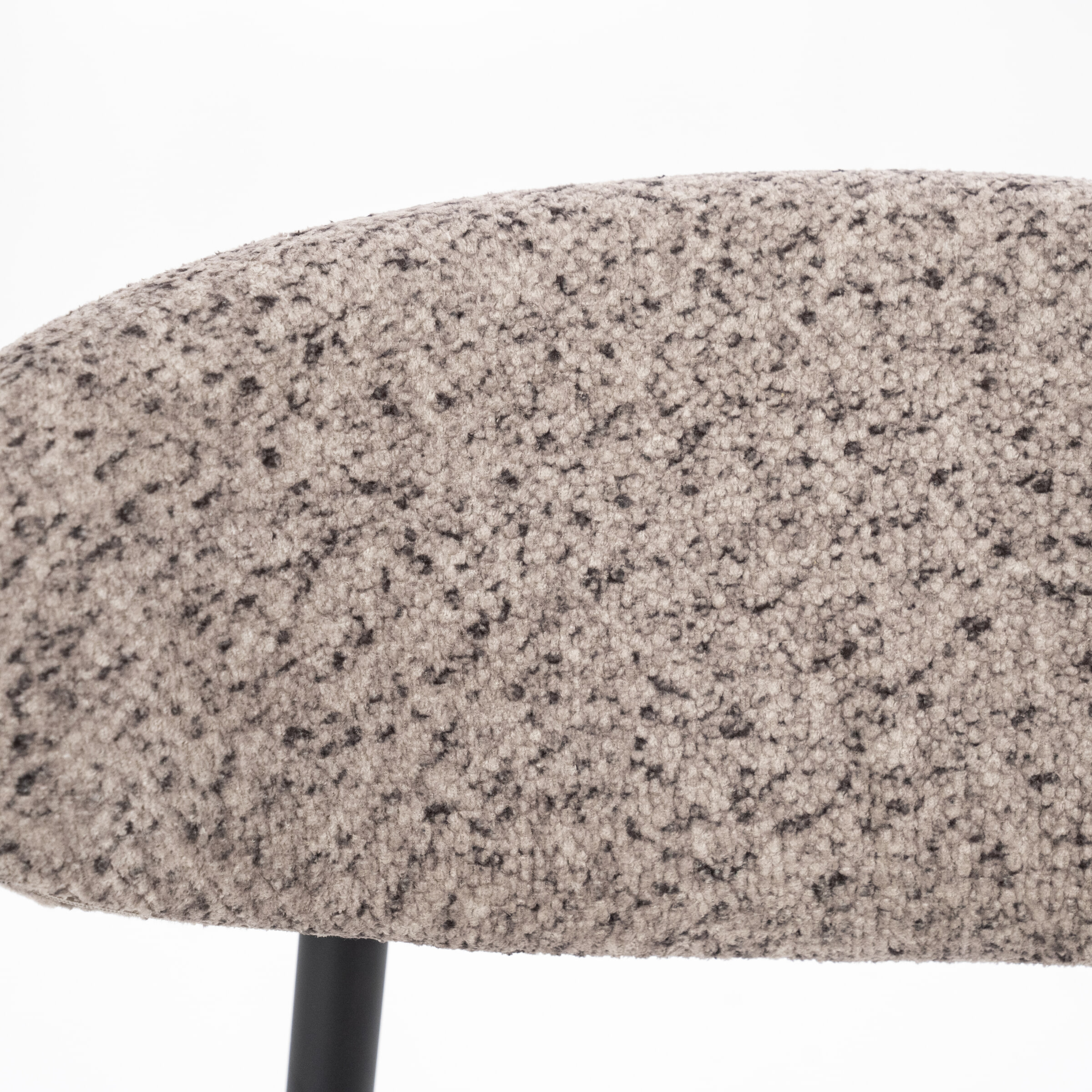 By-Boo Barkruk 'Jari' kleur Taupe (zithoogte 66cm)