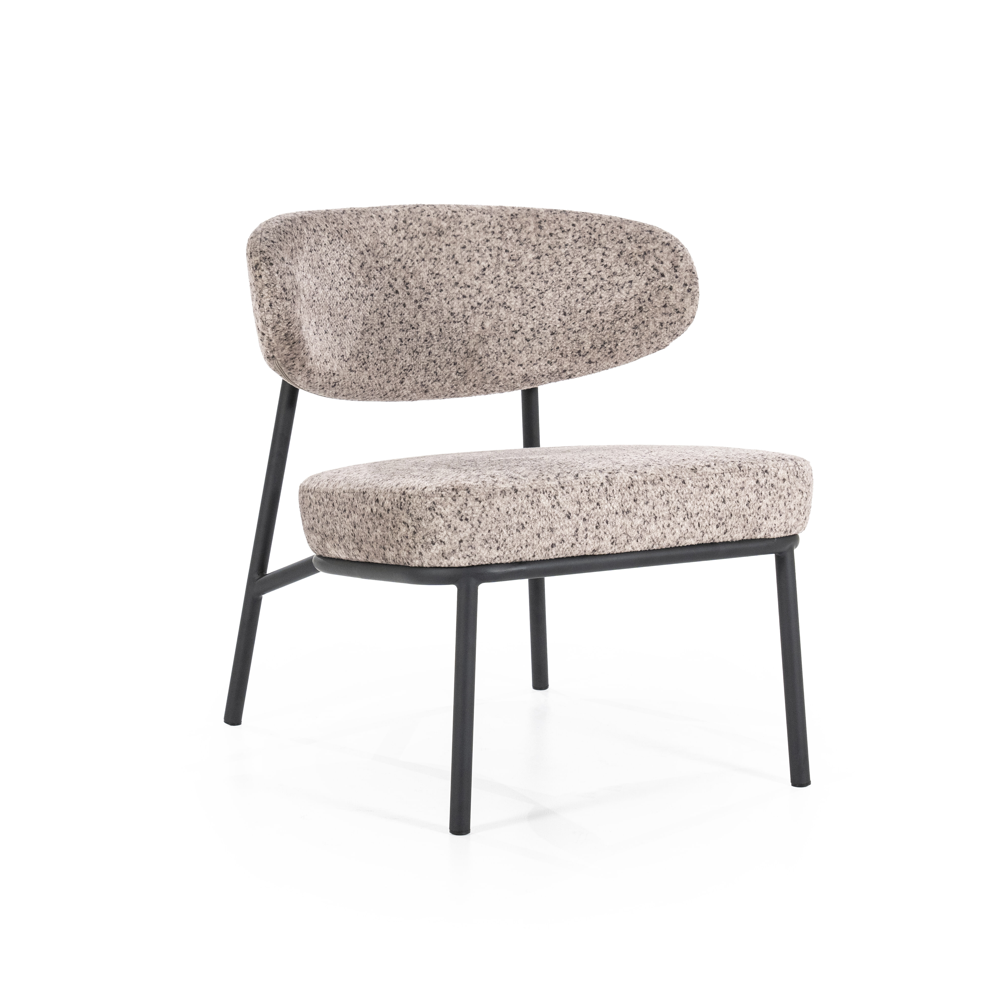 By-Boo Fauteuil Jari Bouclé - Taupe