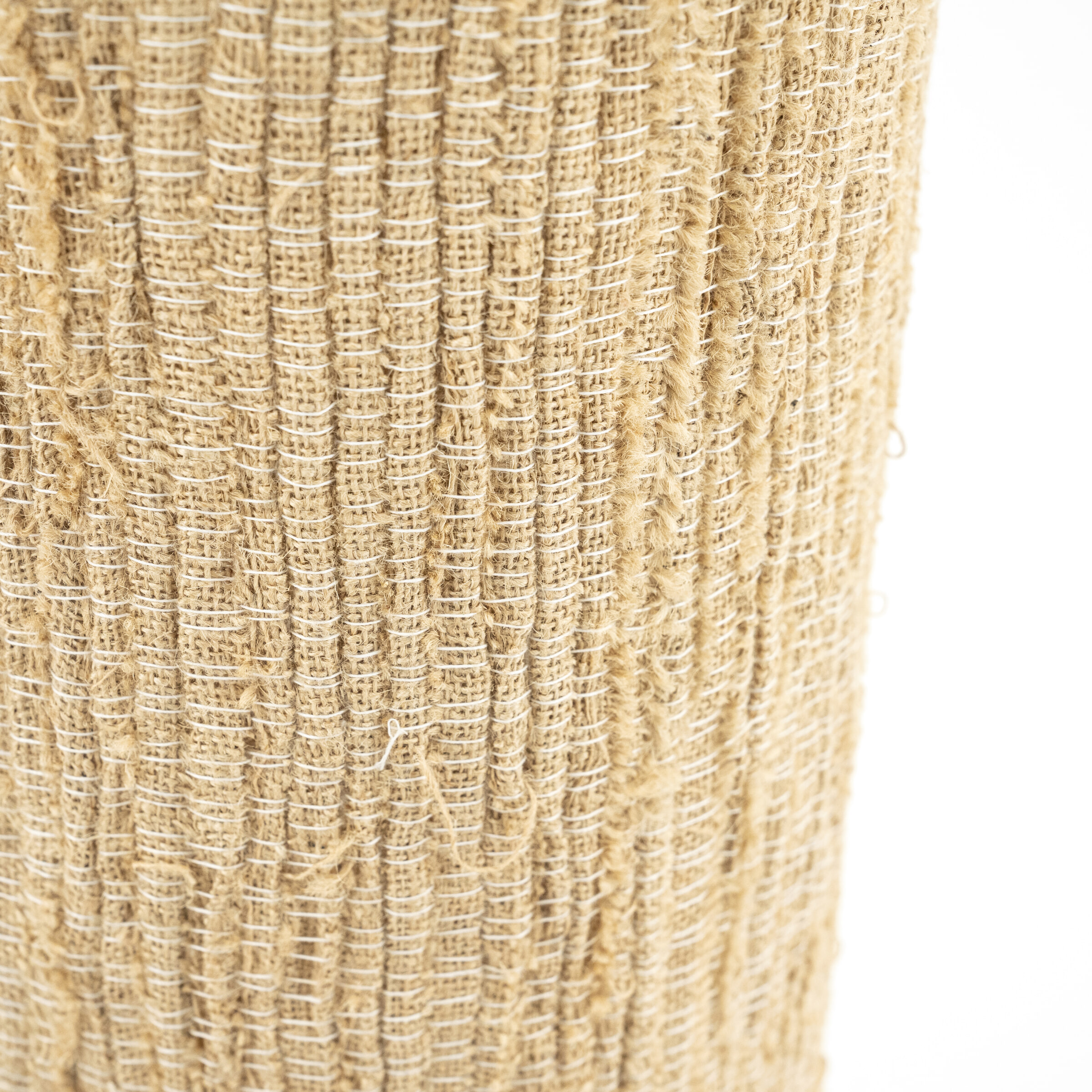By-Boo Tafellamp 'Gadja' Hout en Jute, 78cm