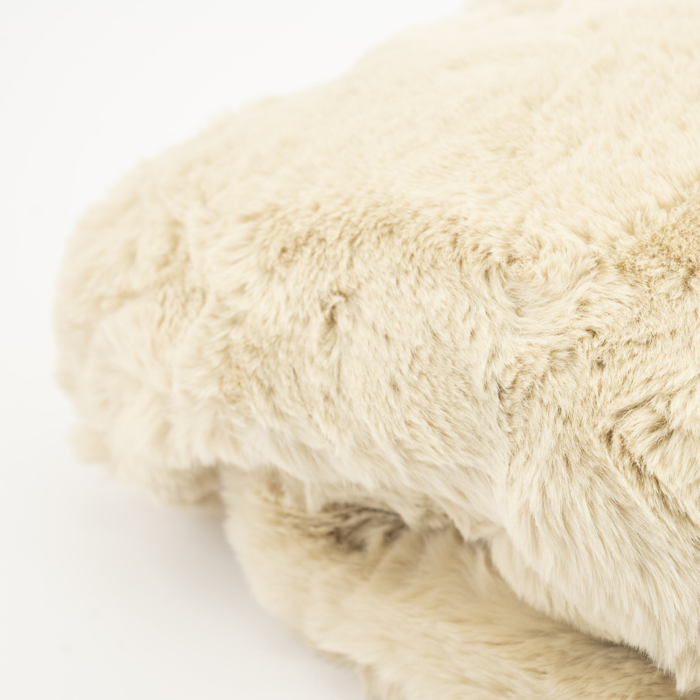 By-Boo Plaid 'Mosa' 170 x 140cm, kleur Beige
