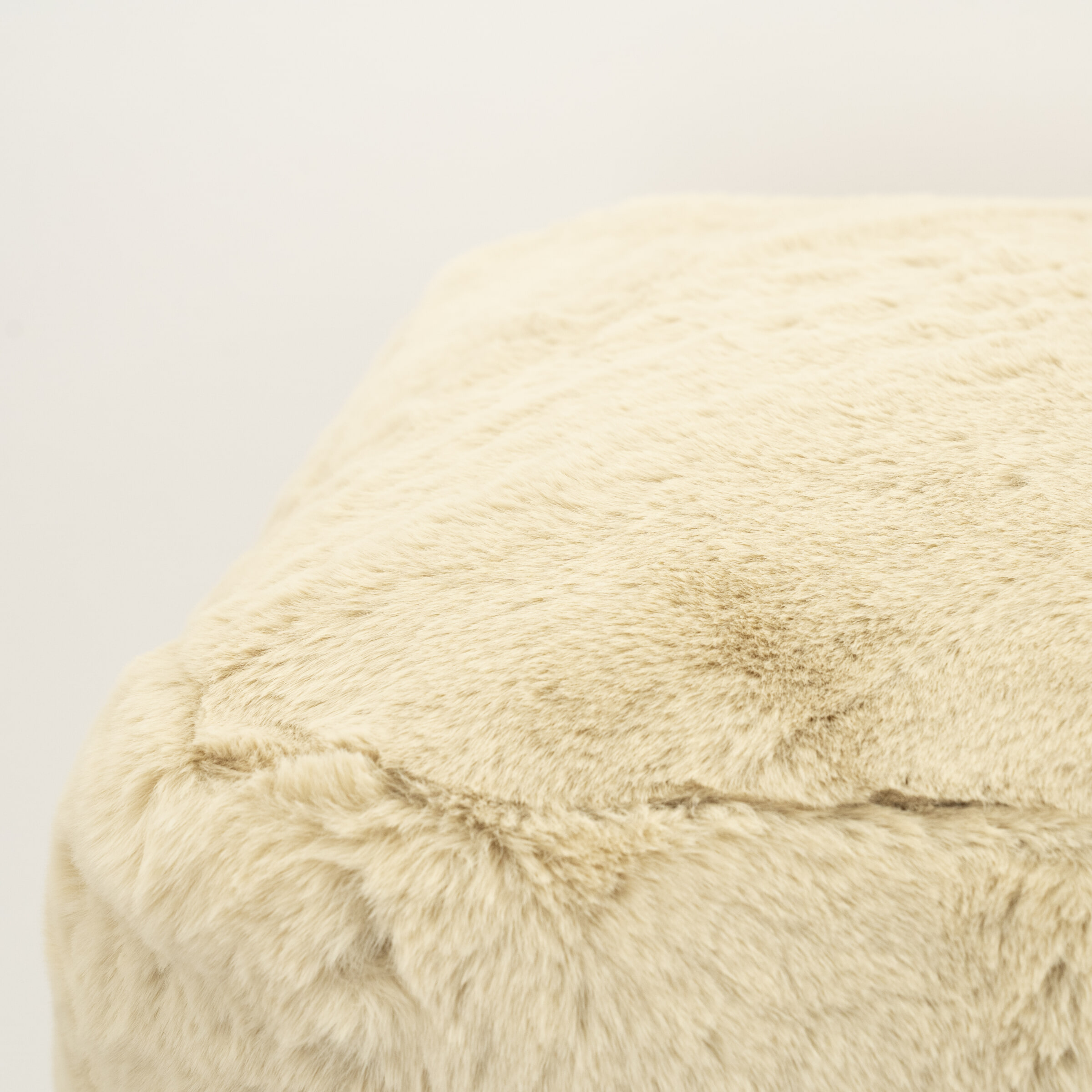 By-Boo Poef 'Mosa' 45cm, kleur Beige