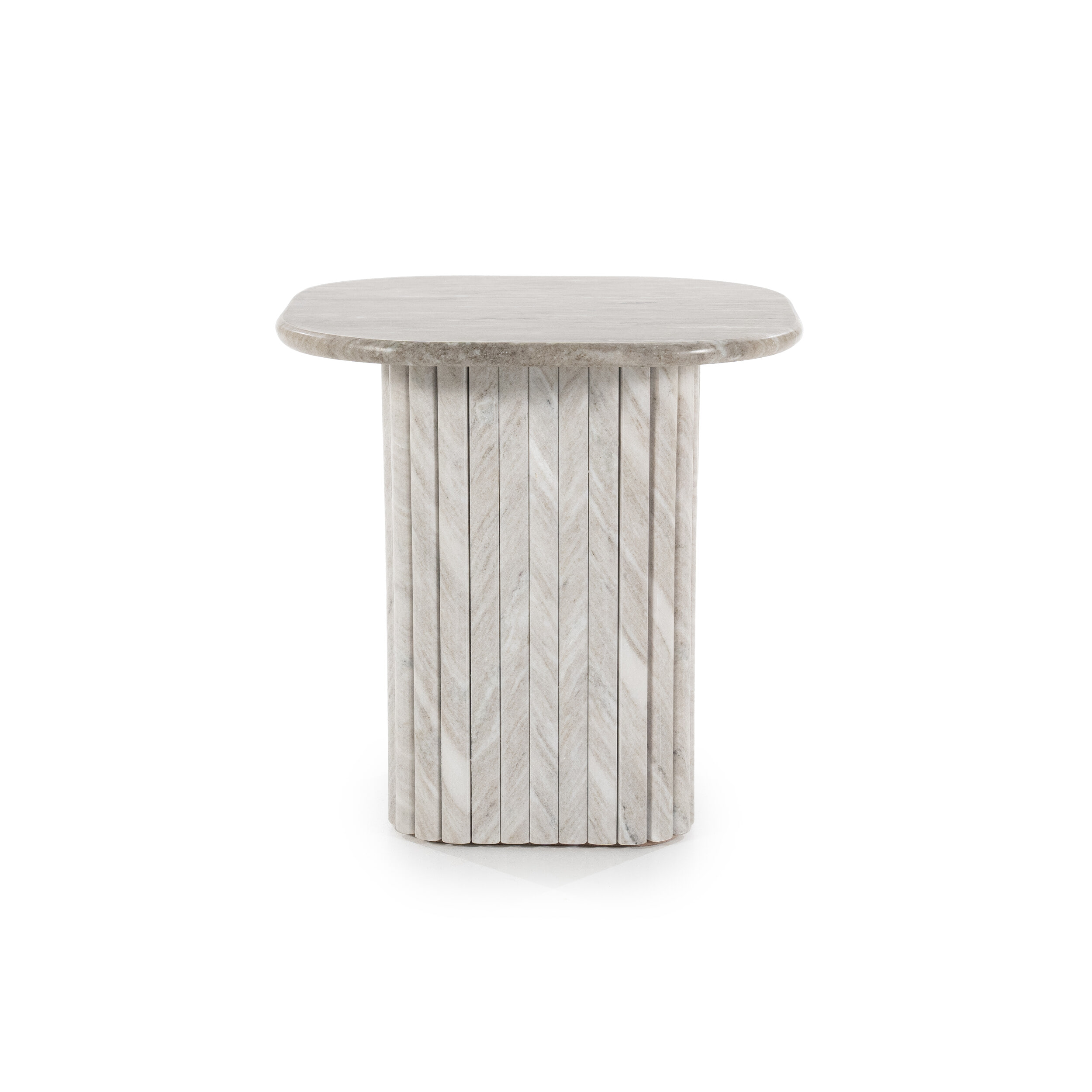 By-Boo Bijzettafel 'Dorique' Marmer, 45 x 45cm