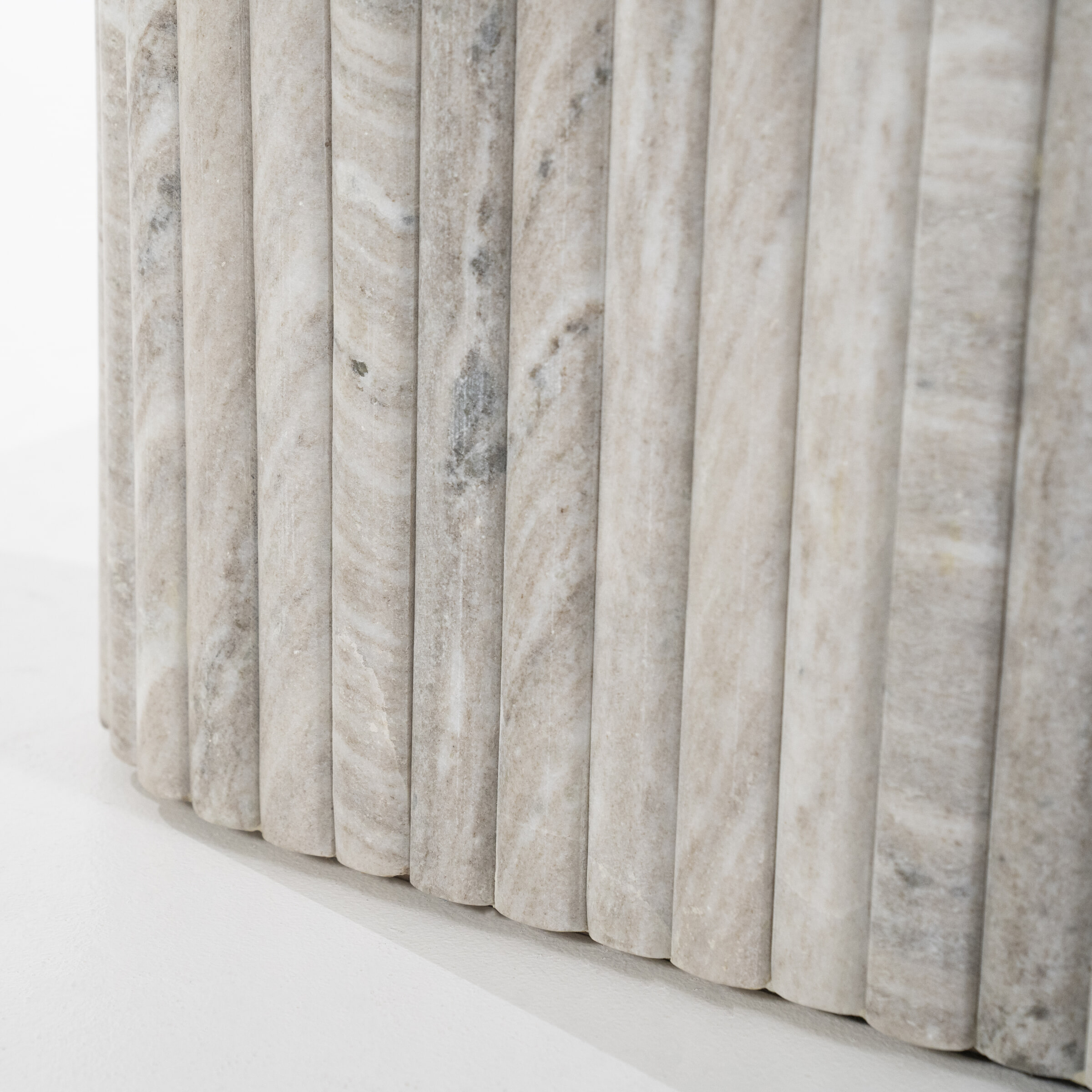 By-Boo Salontafel 'Dorique' Marmer, 80 x 80cm