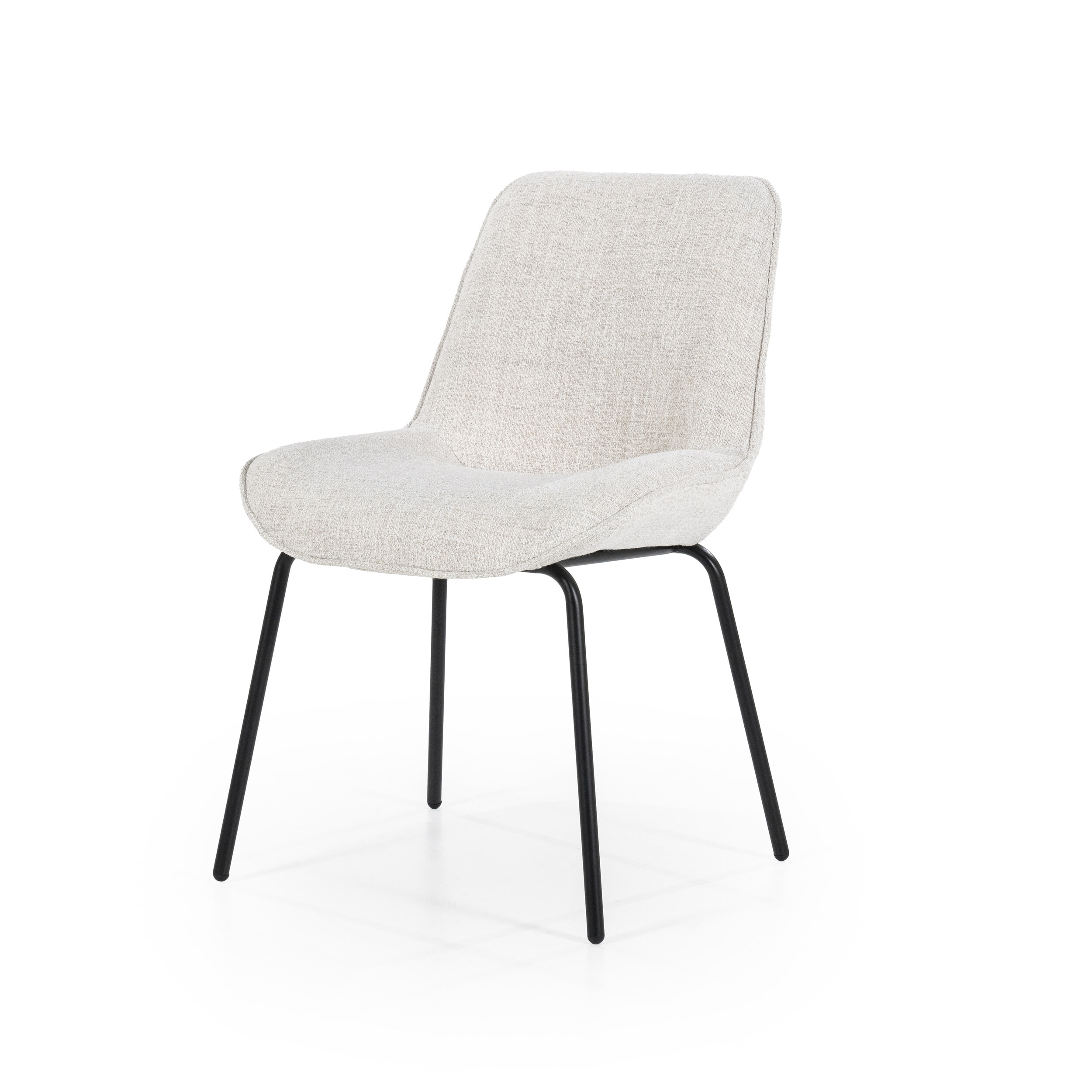 By-Boo Eetkamerstoel 'Base' kleur Beige