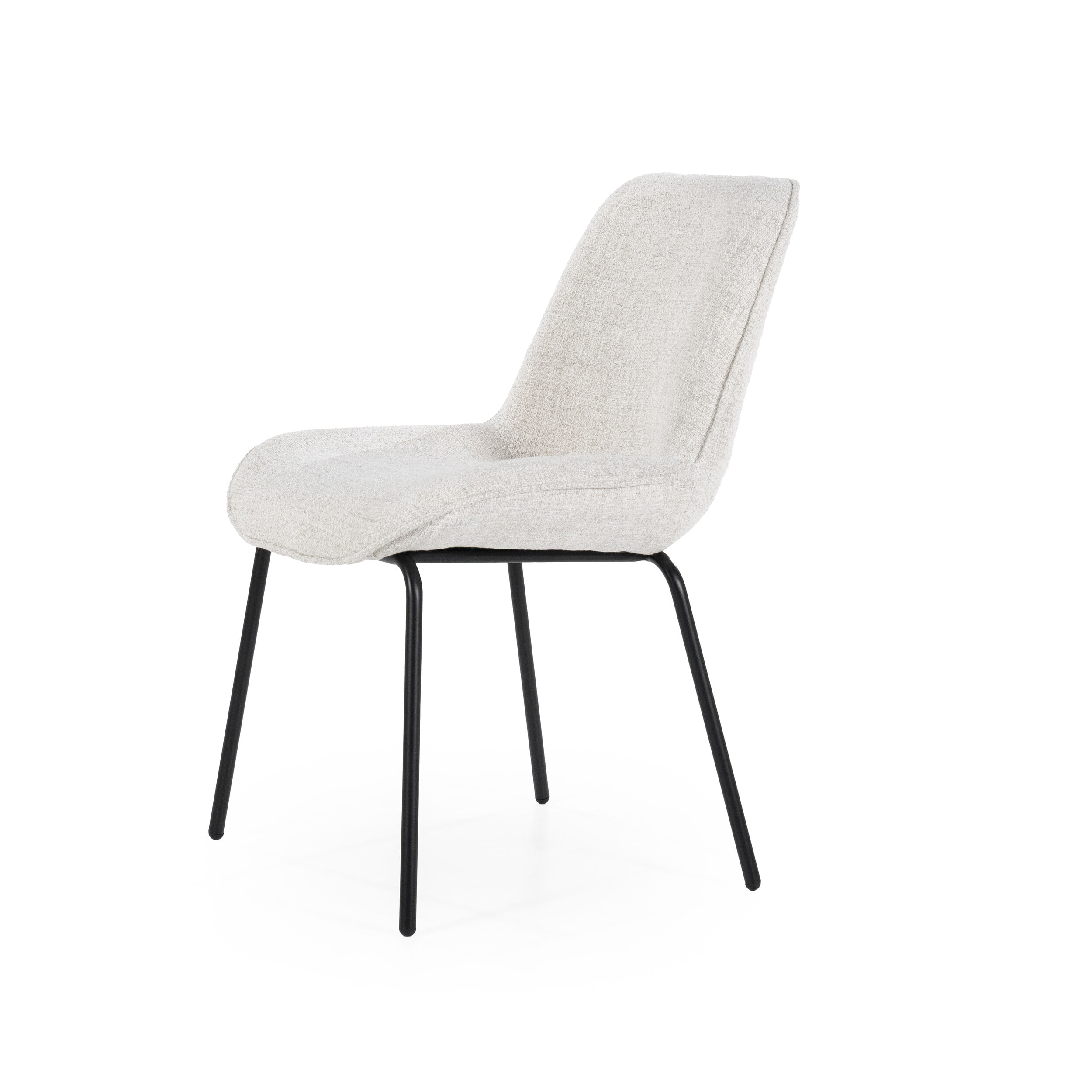 By-Boo Eetkamerstoel 'Base' kleur Beige