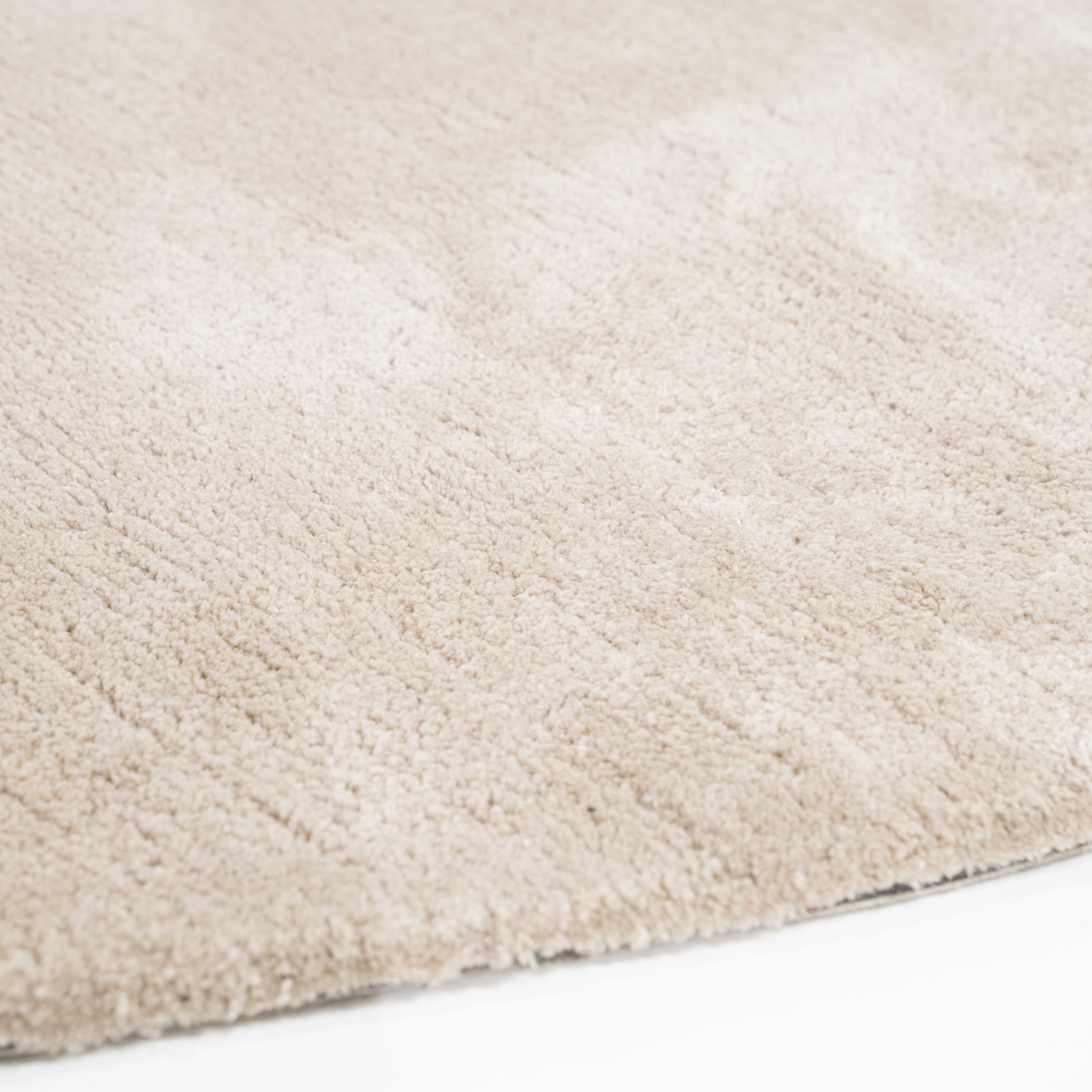 By-Boo Organisch Vloerkleed 'Praia' 235 x 345cm, kleur Beige