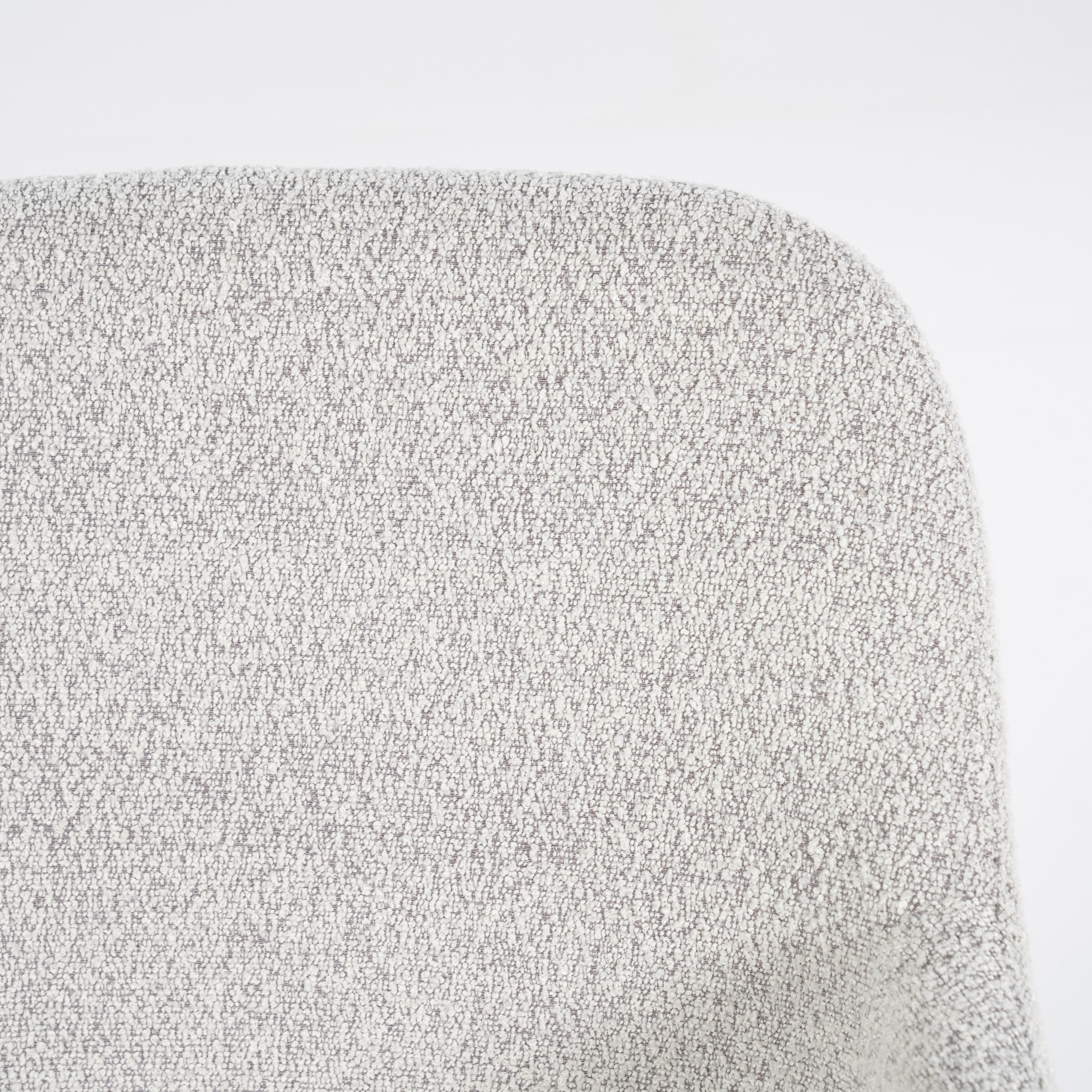 By-Boo Eetkamerstoel 'Fika' Bouclé, kleur Beige