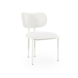 By-Boo Eetkamerstoel 'Daybreak' Bouclé, kleur Beige